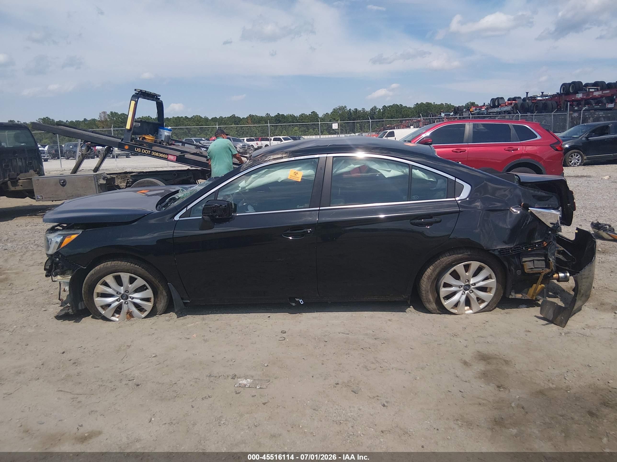 2015 Subaru Legacy 2.5i Premium Black vin: 4S3BNBC65F3019737