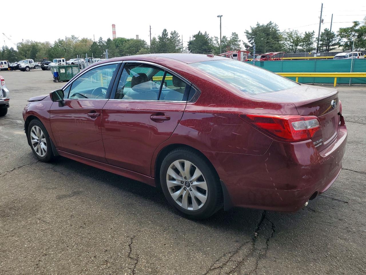 2015 Subaru Legacy 2.5i Premium Maroon vin: 4S3BNBC65F3058019