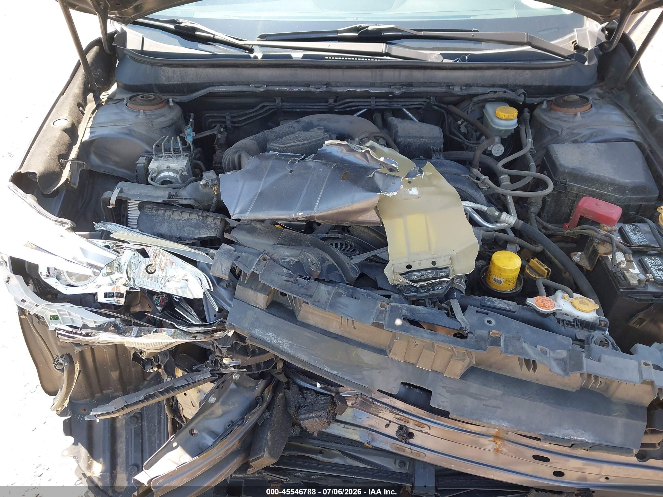 2015 Subaru Legacy 2.5i Premium Черный vin: 4S3BNBC66F3030374