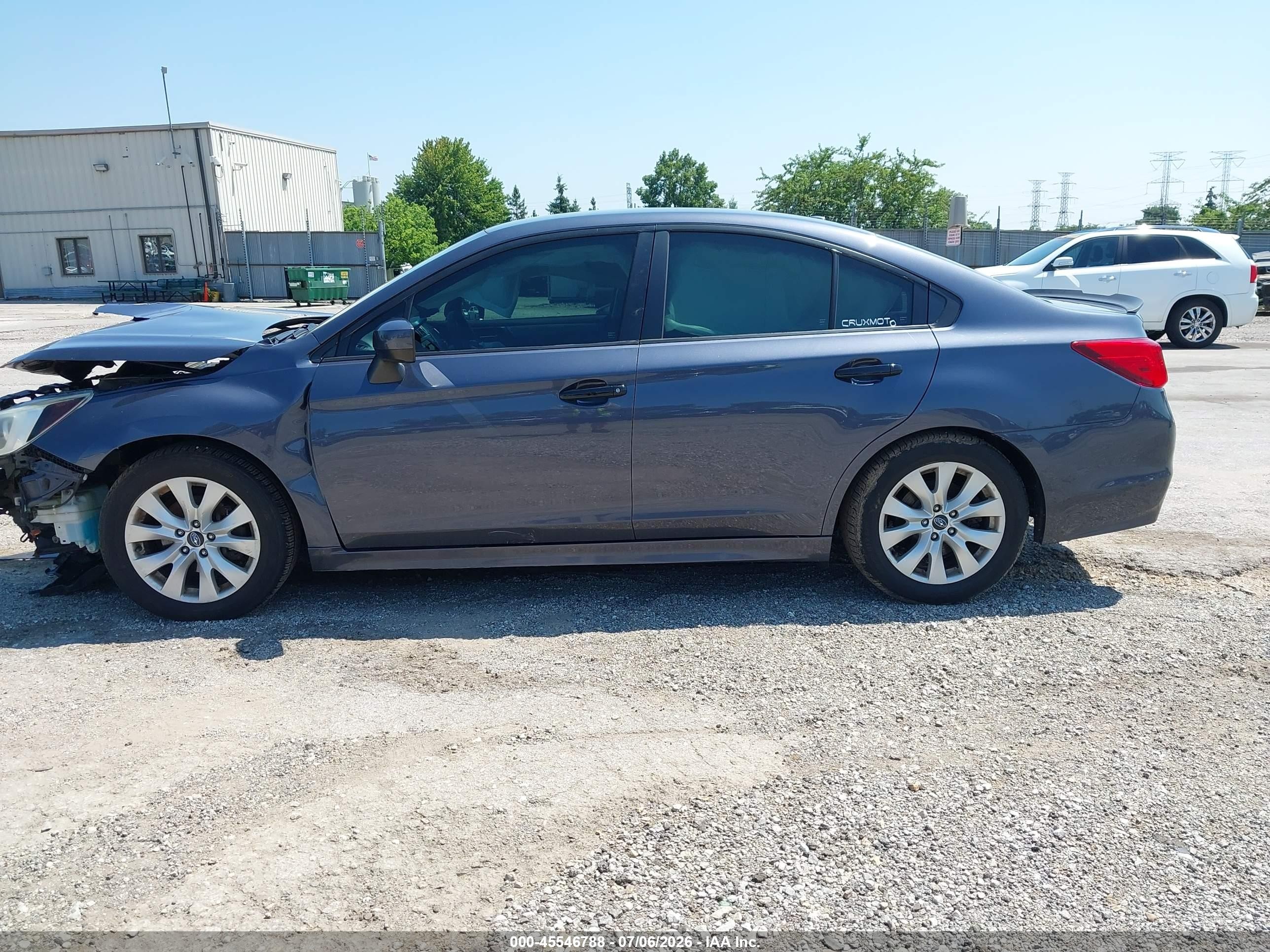 2015 Subaru Legacy 2.5i Premium Черный vin: 4S3BNBC66F3030374