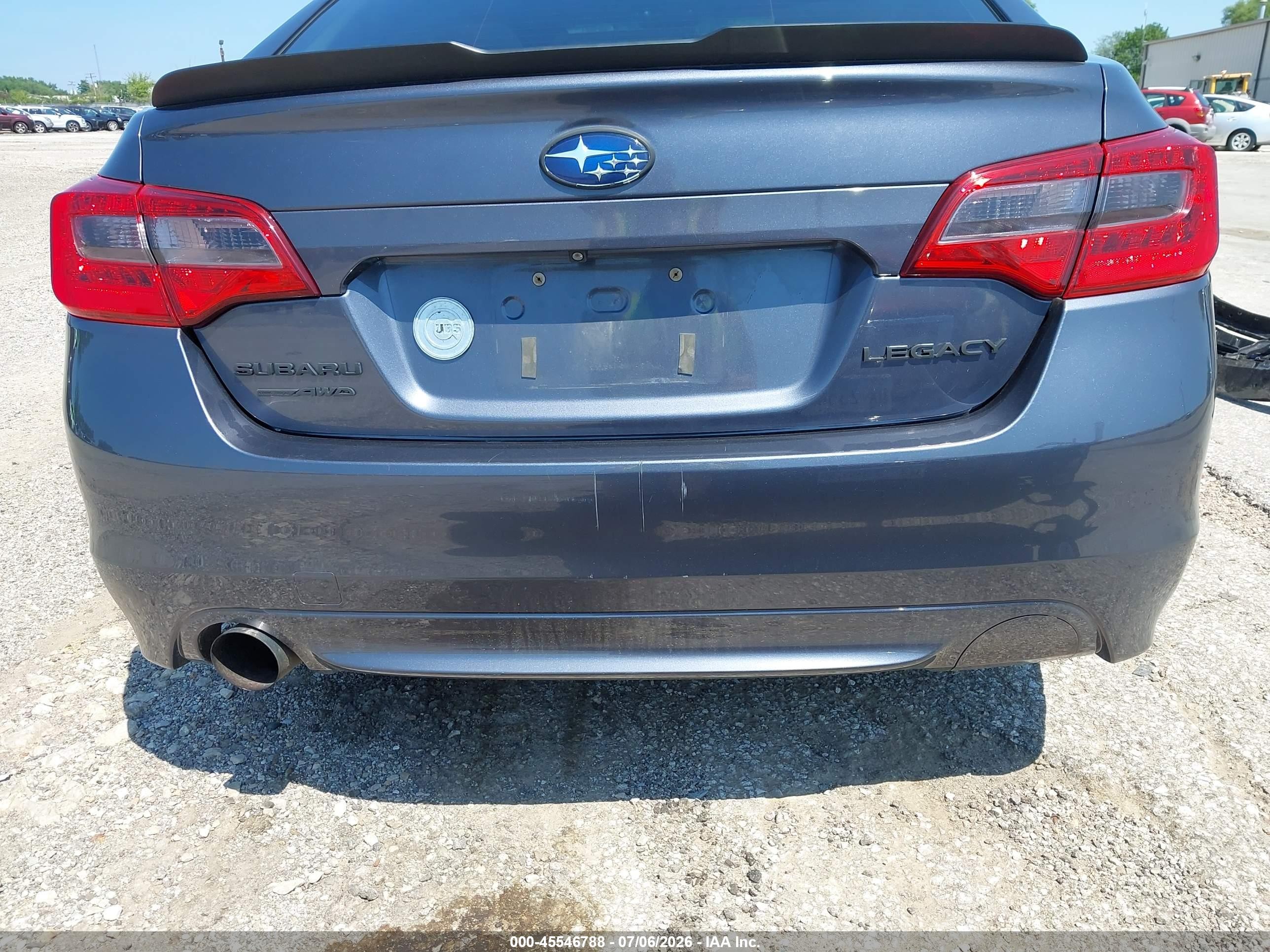 2015 Subaru Legacy 2.5i Premium Черный vin: 4S3BNBC66F3030374