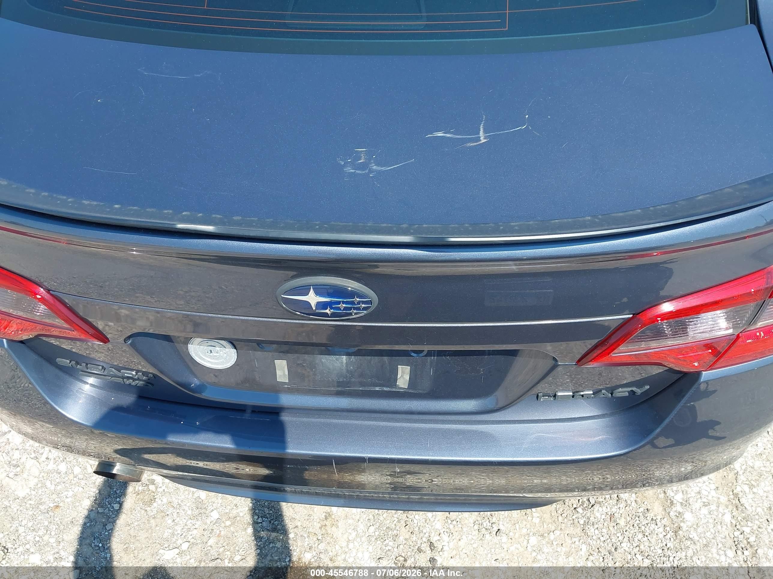 2015 Subaru Legacy 2.5i Premium Черный vin: 4S3BNBC66F3030374