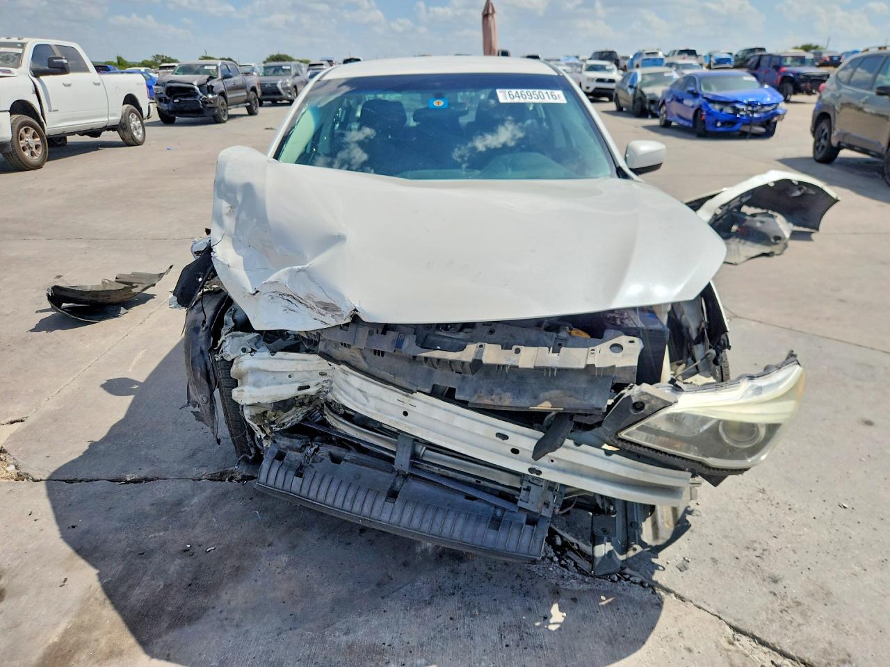 2015 Subaru Legacy 2.5i Premium White vin: 4S3BNBC67F3005046