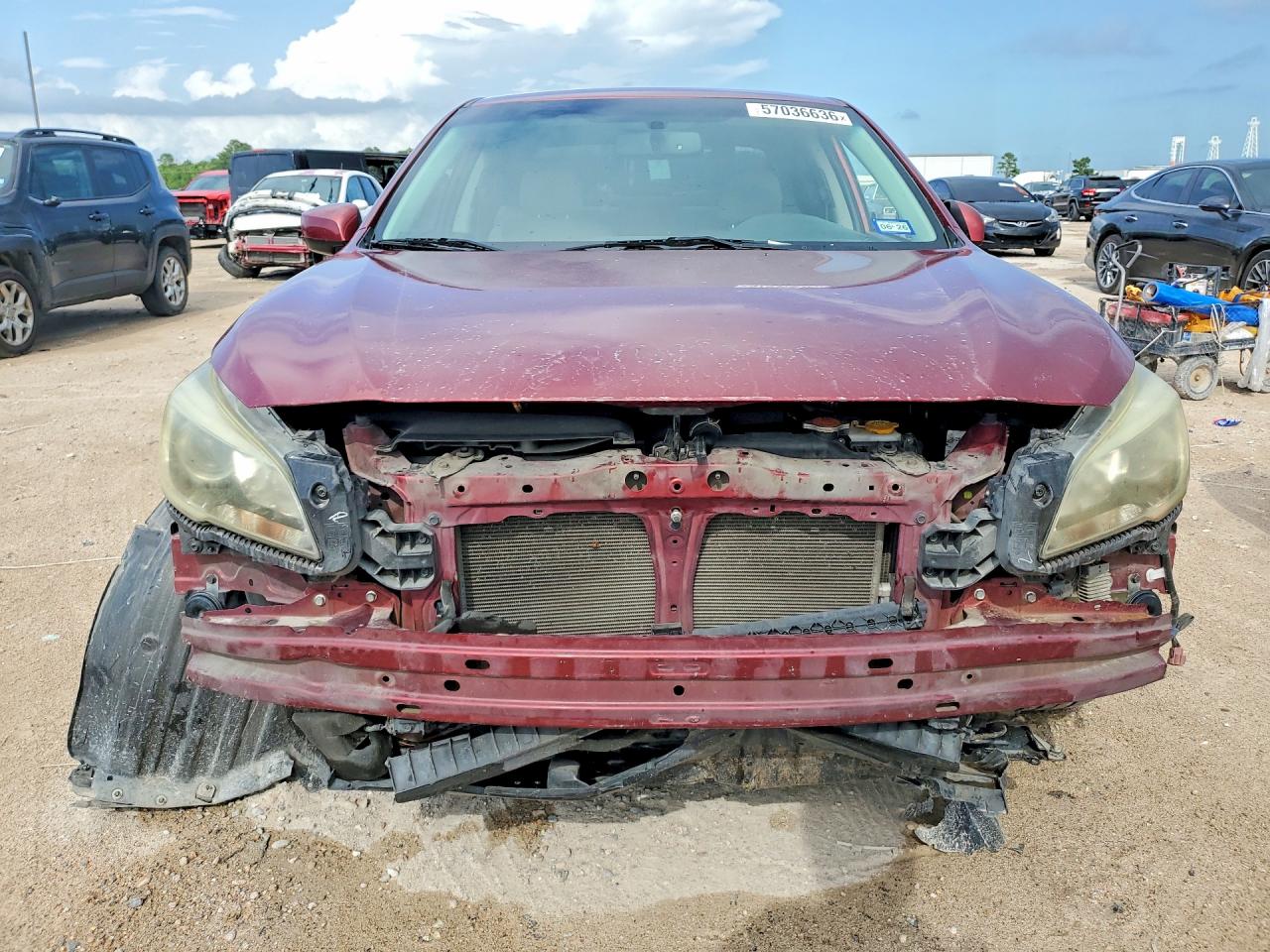 2015 Subaru Legacy 2.5i Premium Burgundy vin: 4S3BNBC68F3027038