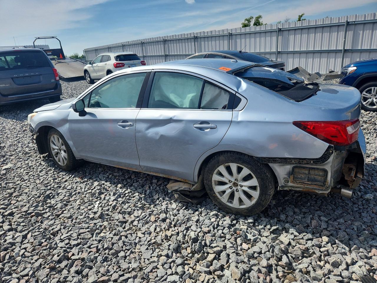 2015 Subaru Legacy 2.5i Premium Silver vin: 4S3BNBC69F3030451