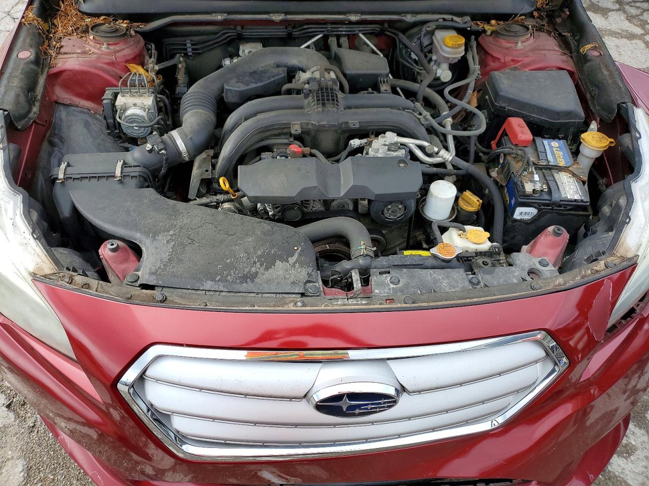 2015 Subaru Legacy 2.5i Premium Red vin: 4S3BNBC6XF3039093