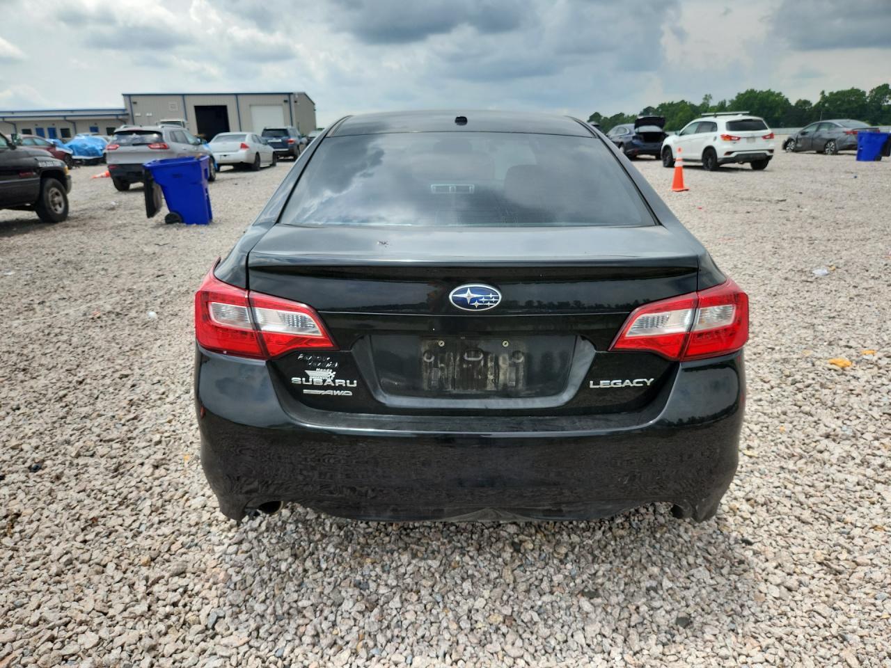 2015 Subaru Legacy Black vin: 4S3BNBD61F3041409