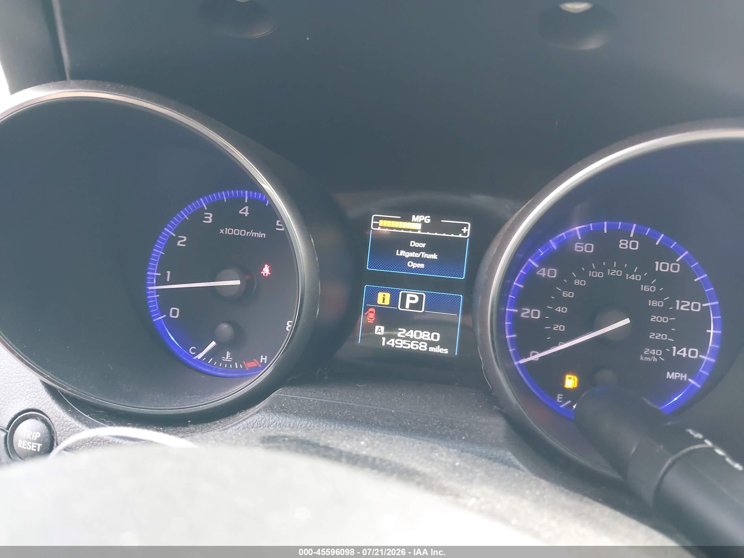 2015 Subaru Legacy 2.5i Premium Champagne vin: 4S3BNBD63F3040066