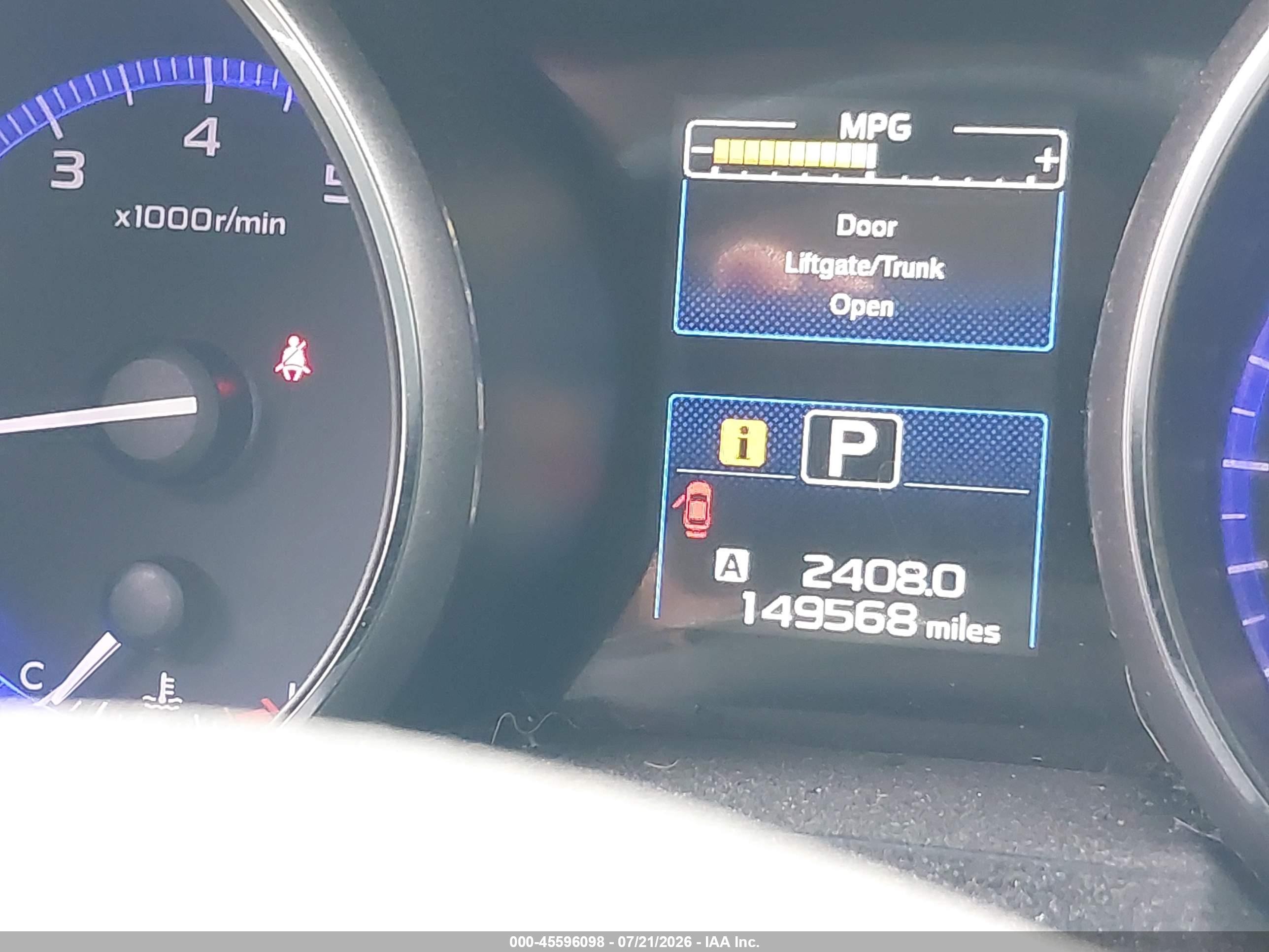 2015 Subaru Legacy 2.5i Premium Champagne vin: 4S3BNBD63F3040066