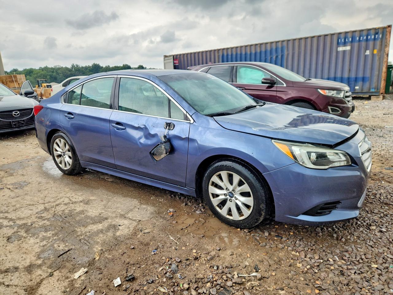 2015 Subaru Legacy 2.5i Premium Blue vin: 4S3BNBD64F3003527