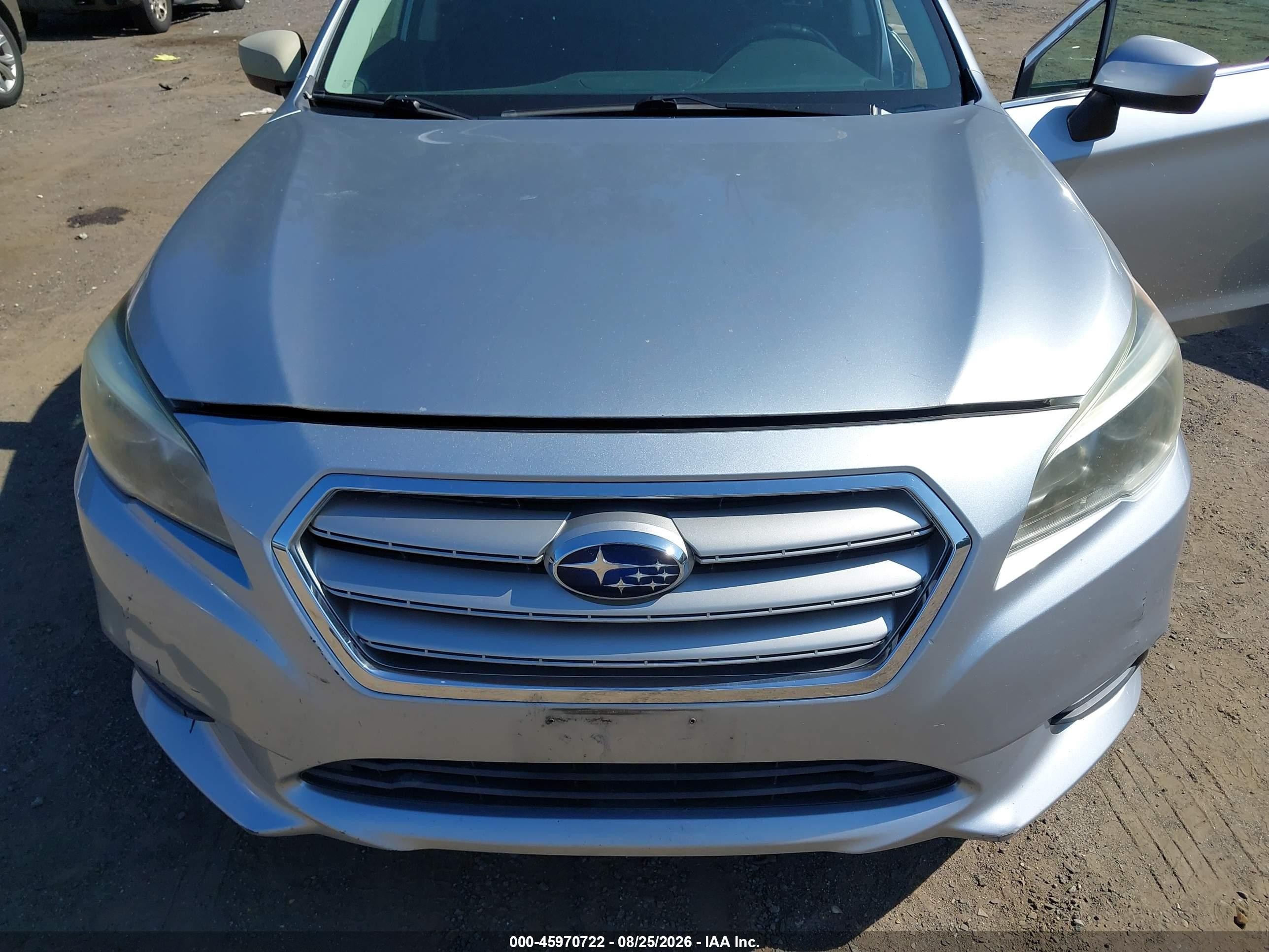2015 Subaru Legacy 2.5i Premium Silver vin: 4S3BNBD65F3026914