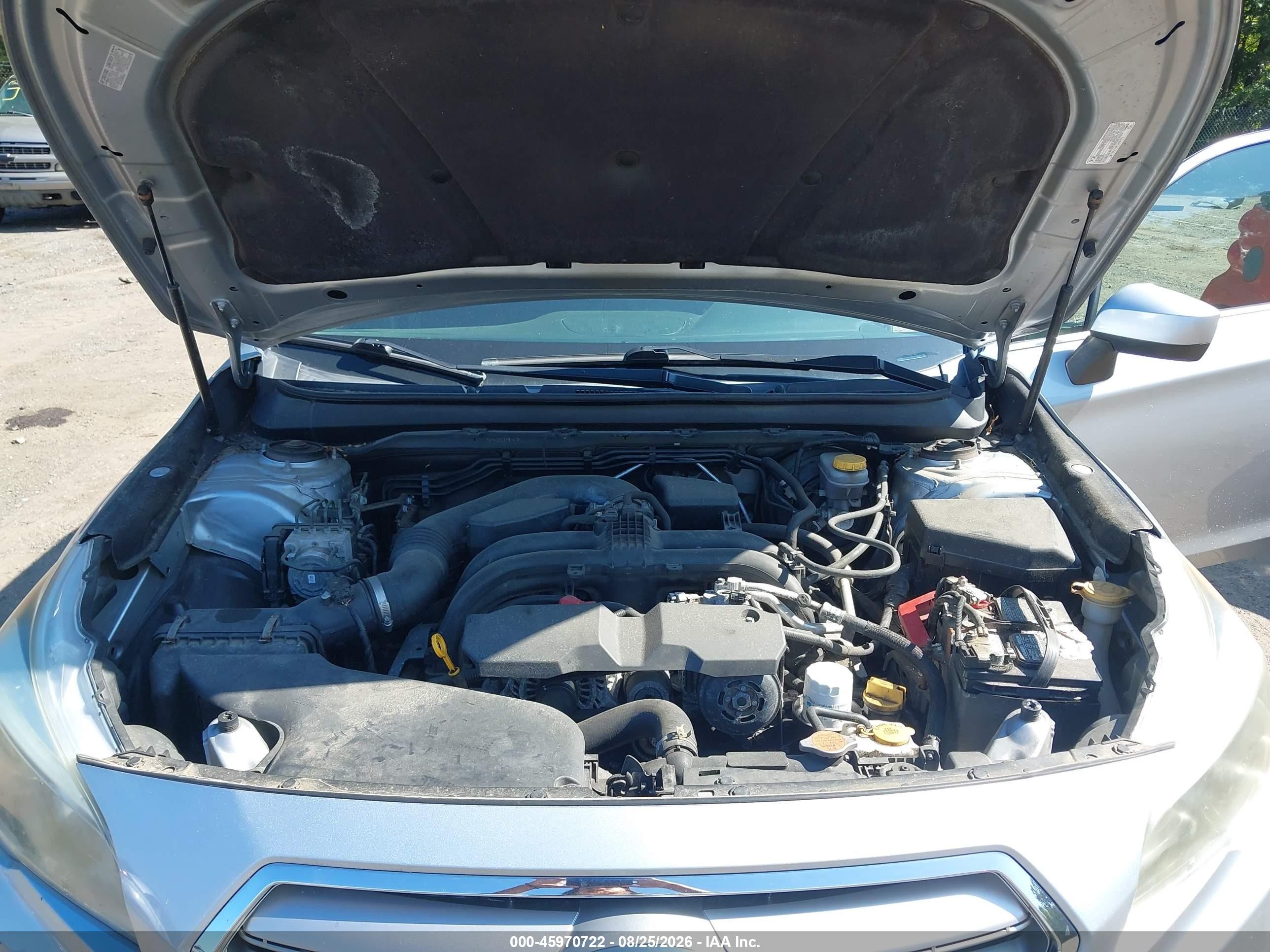 2015 Subaru Legacy 2.5i Premium Silver vin: 4S3BNBD65F3026914