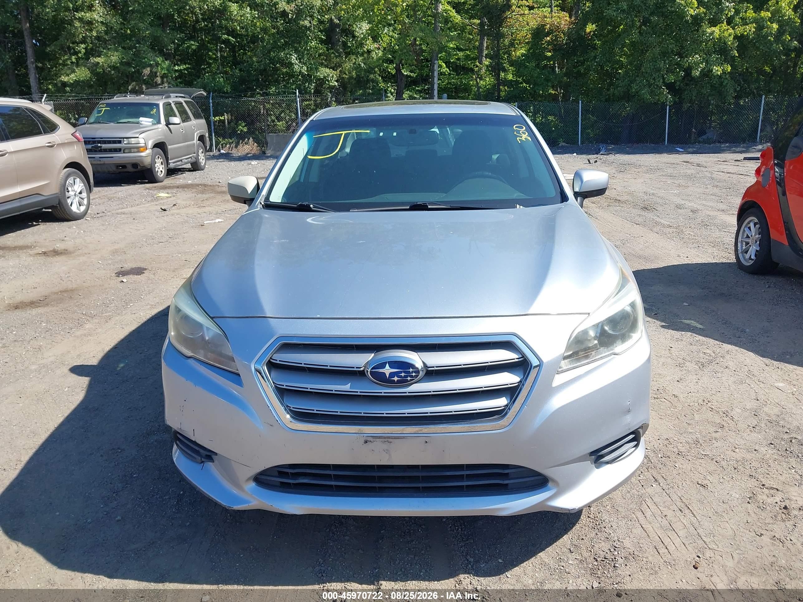 2015 Subaru Legacy 2.5i Premium Silver vin: 4S3BNBD65F3026914
