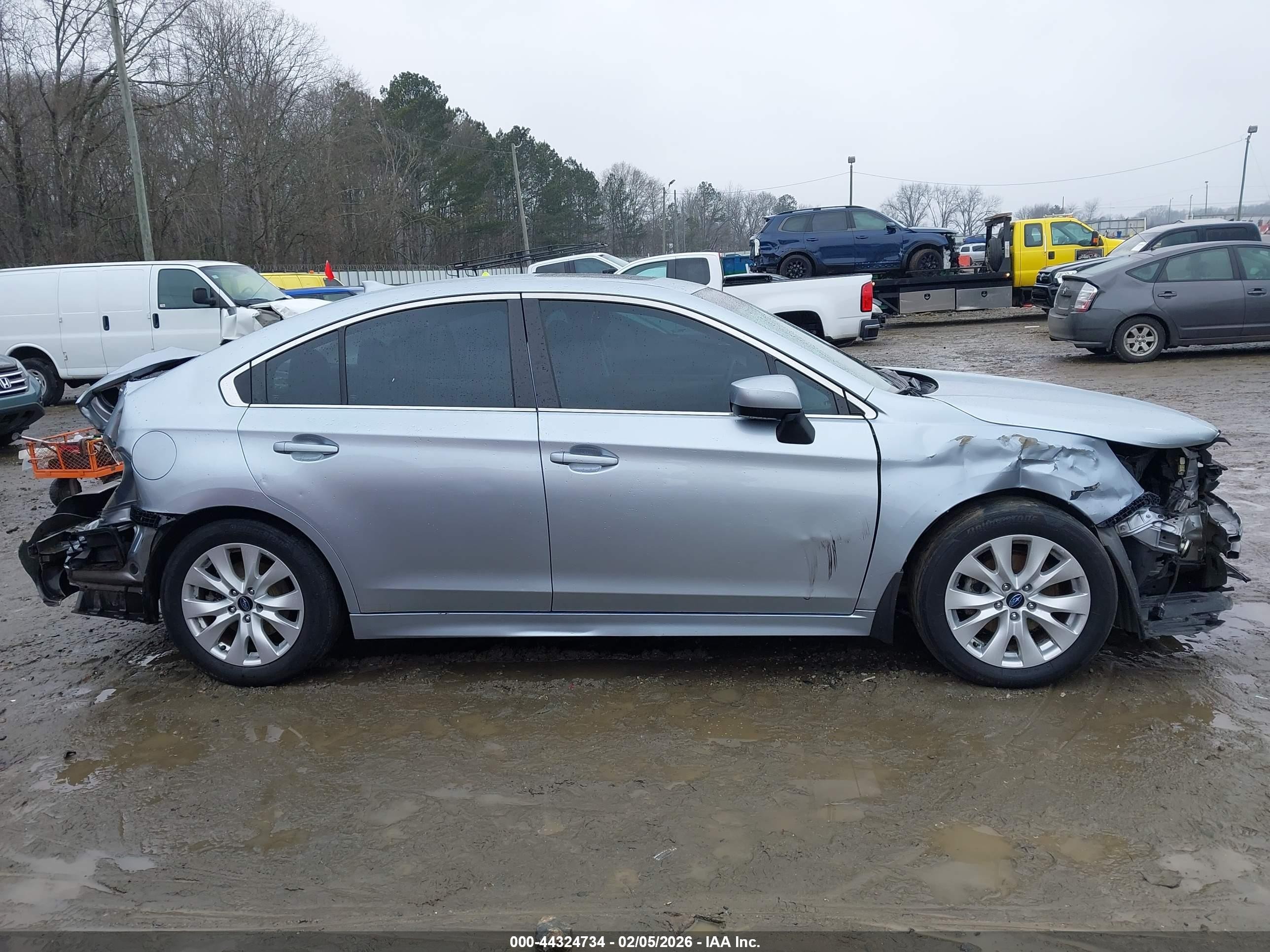 2016 Subaru Legacy 2.5i Premium Серый vin: 4S3BNBE62G3019161