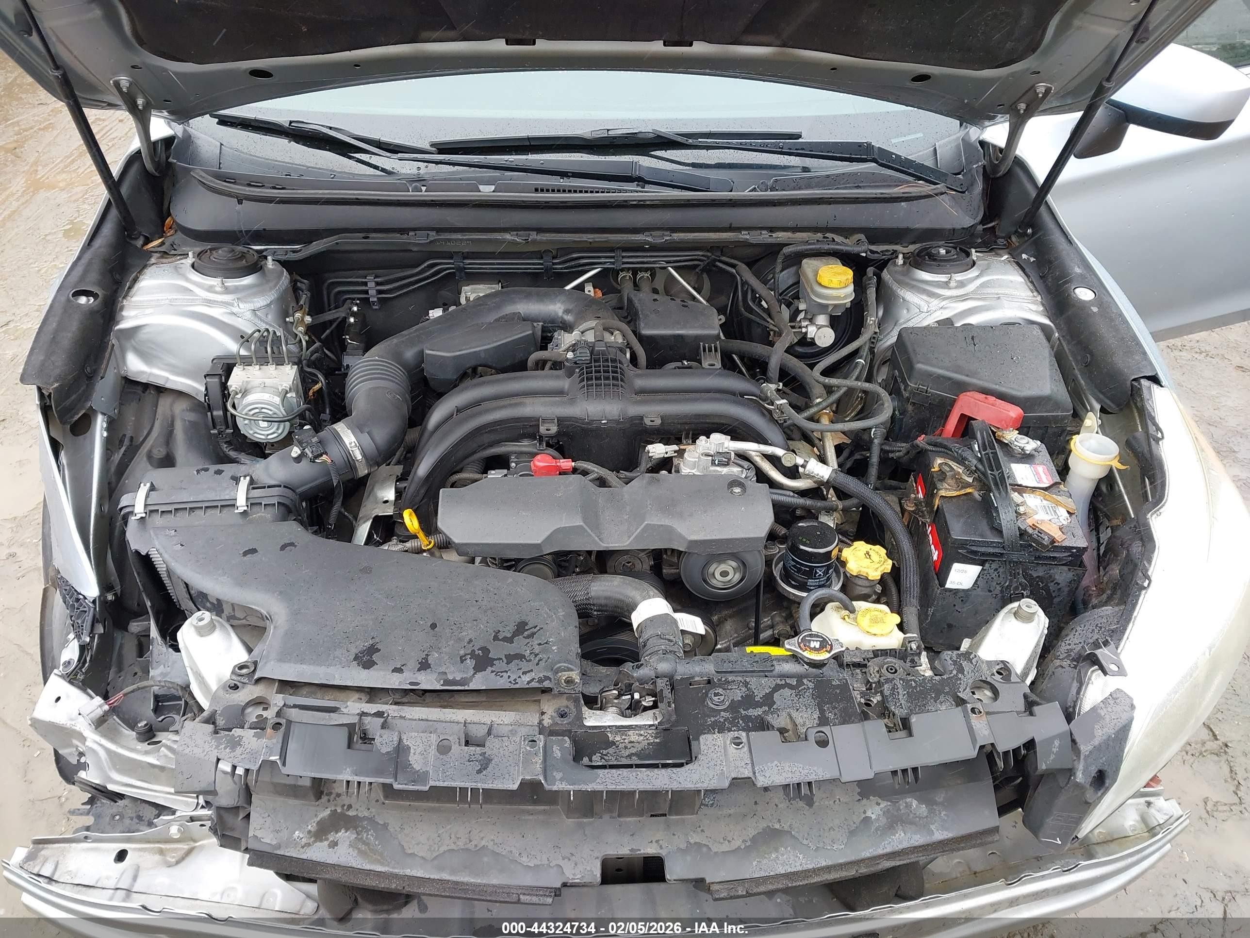 2016 Subaru Legacy 2.5i Premium Серый vin: 4S3BNBE62G3019161