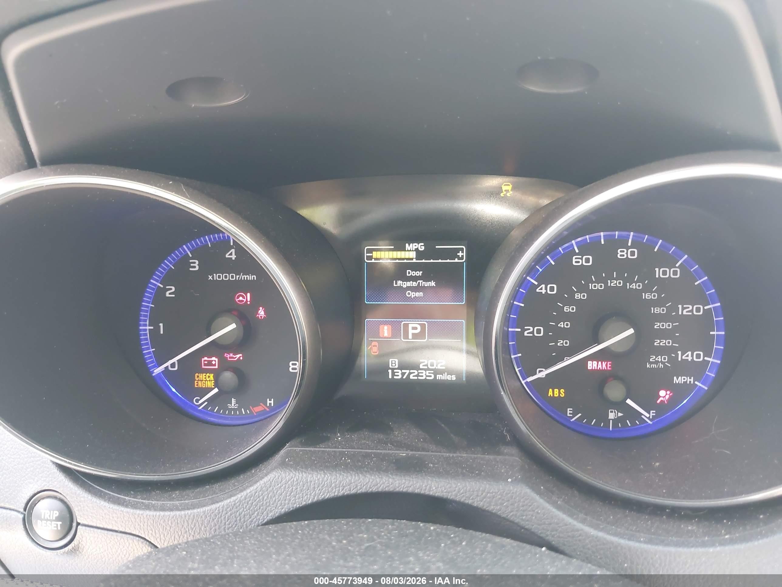 2015 Subaru Legacy 2.5i Premium Белый vin: 4S3BNBE63F3014758
