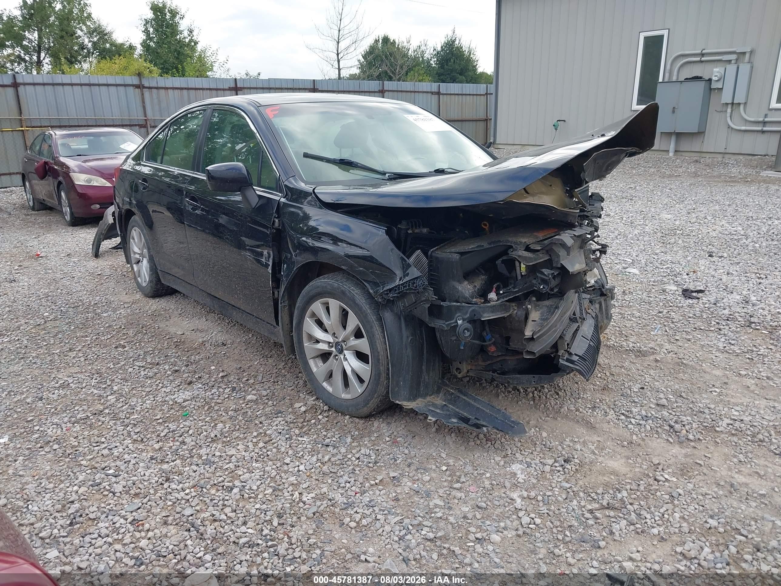 2015 Subaru Legacy 2.5i Premium Black vin: 4S3BNBE65F3017807