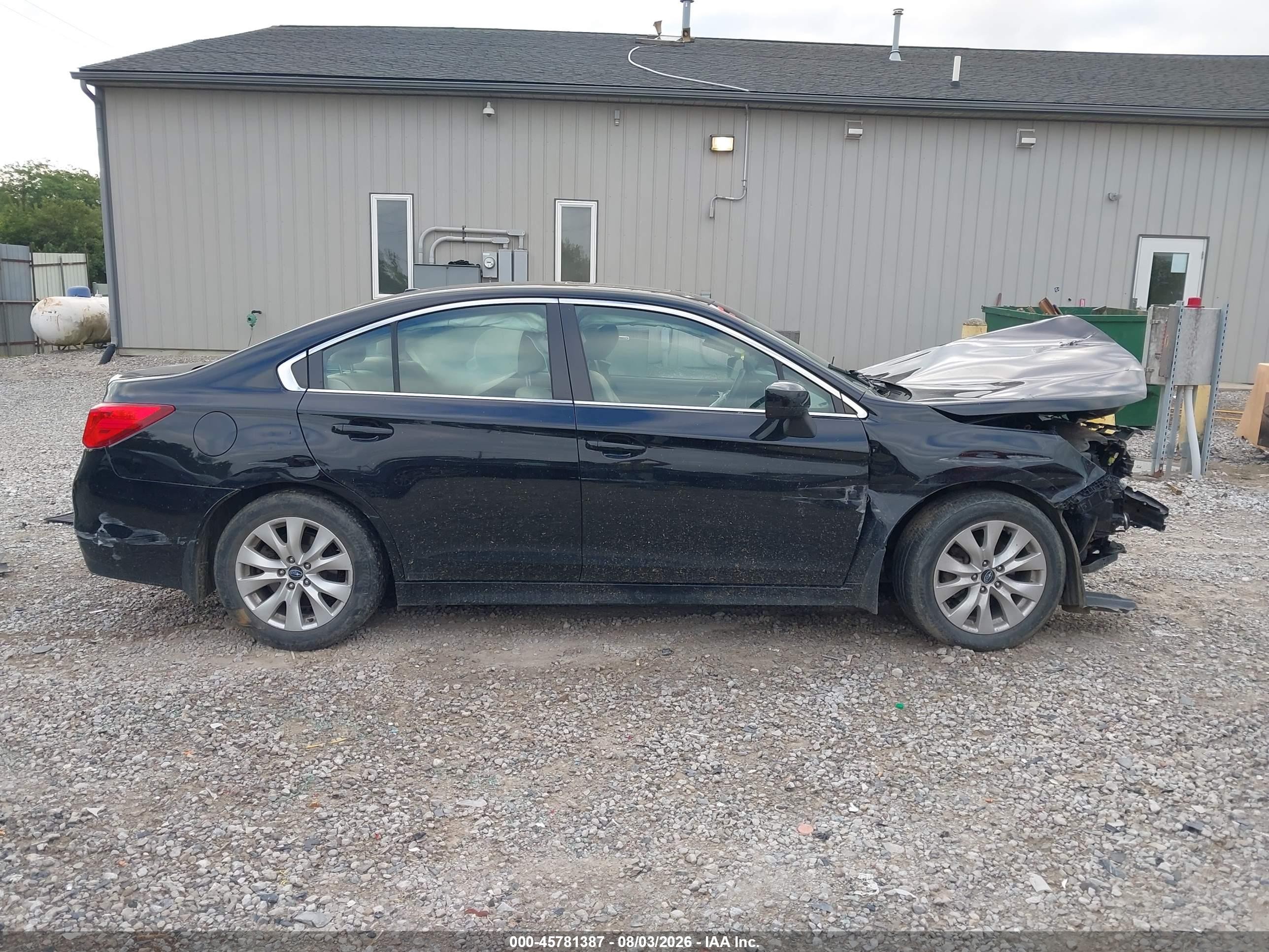 2015 Subaru Legacy 2.5i Premium Black vin: 4S3BNBE65F3017807