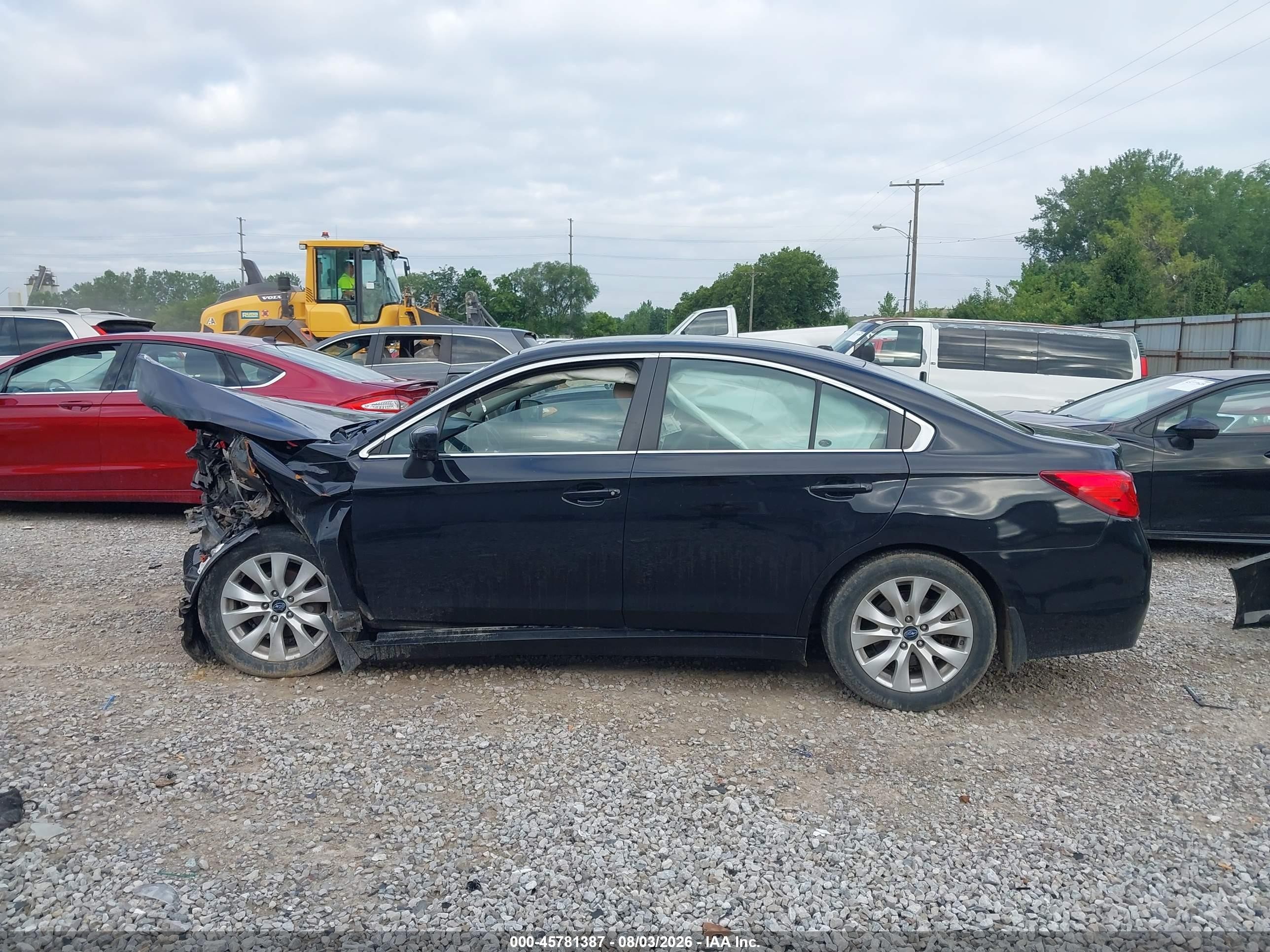 2015 Subaru Legacy 2.5i Premium Black vin: 4S3BNBE65F3017807