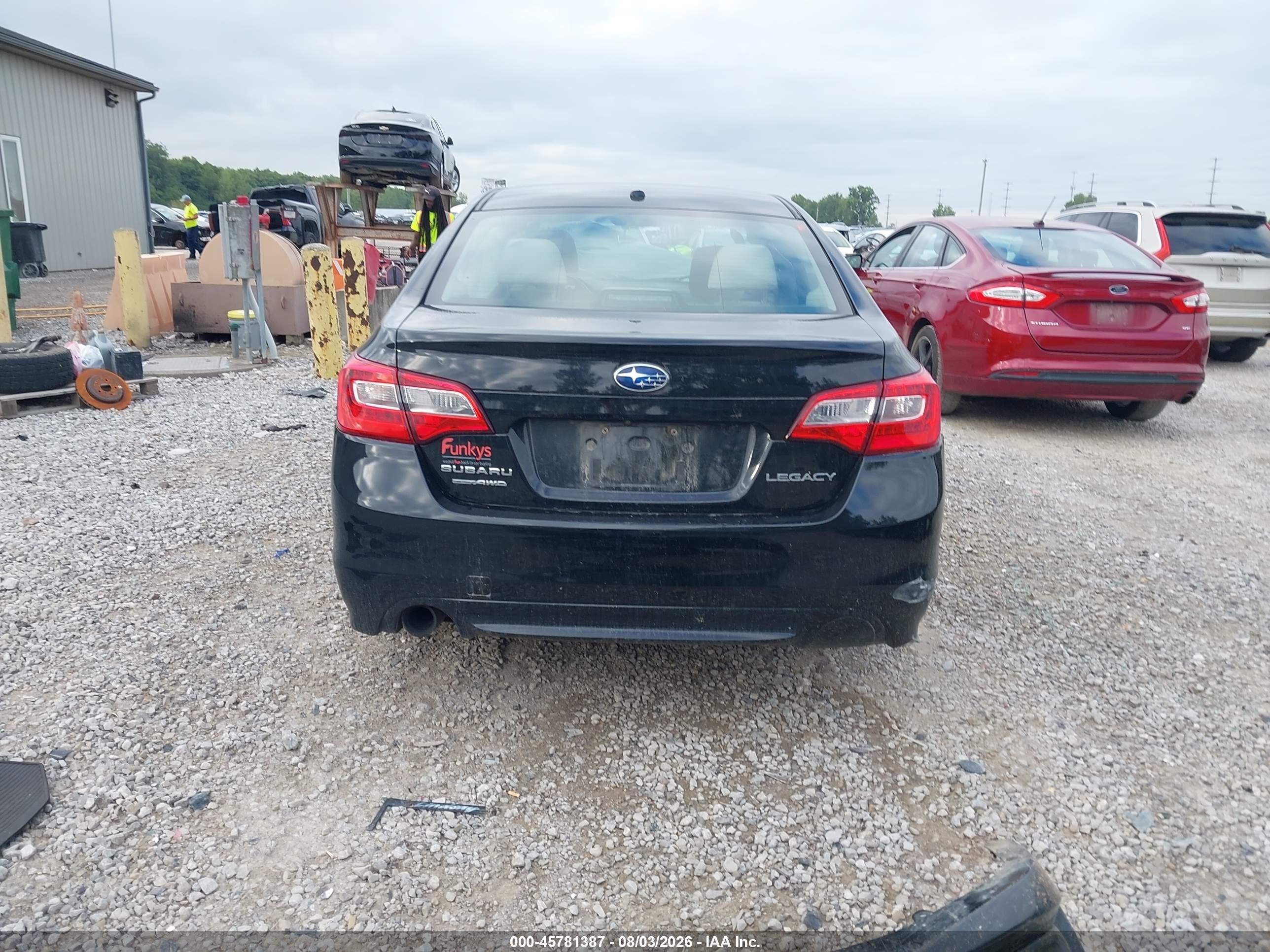 2015 Subaru Legacy 2.5i Premium Black vin: 4S3BNBE65F3017807
