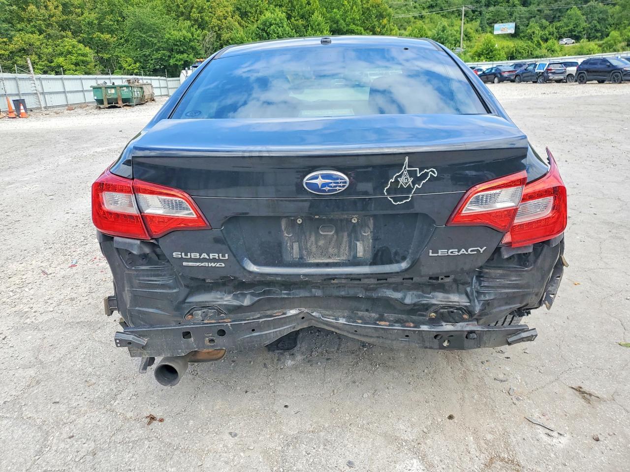 2015 Subaru Legacy 2.5i Premium Black vin: 4S3BNBE66F3018397