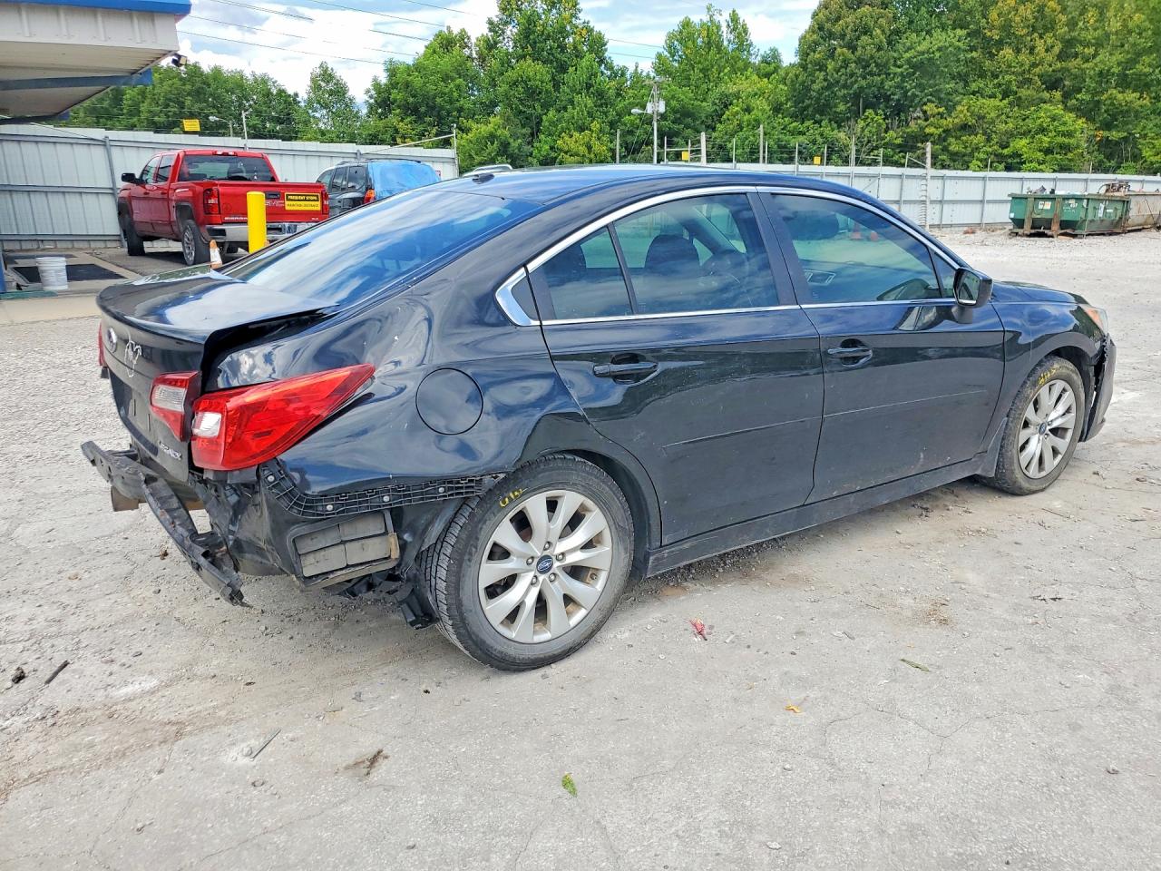 2015 Subaru Legacy 2.5i Premium Black vin: 4S3BNBE66F3018397