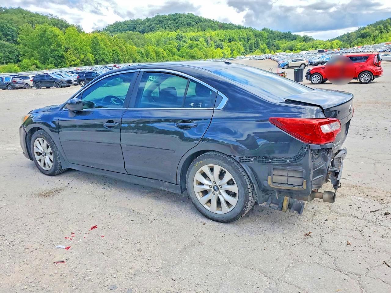 2015 Subaru Legacy 2.5i Premium Black vin: 4S3BNBE66F3018397