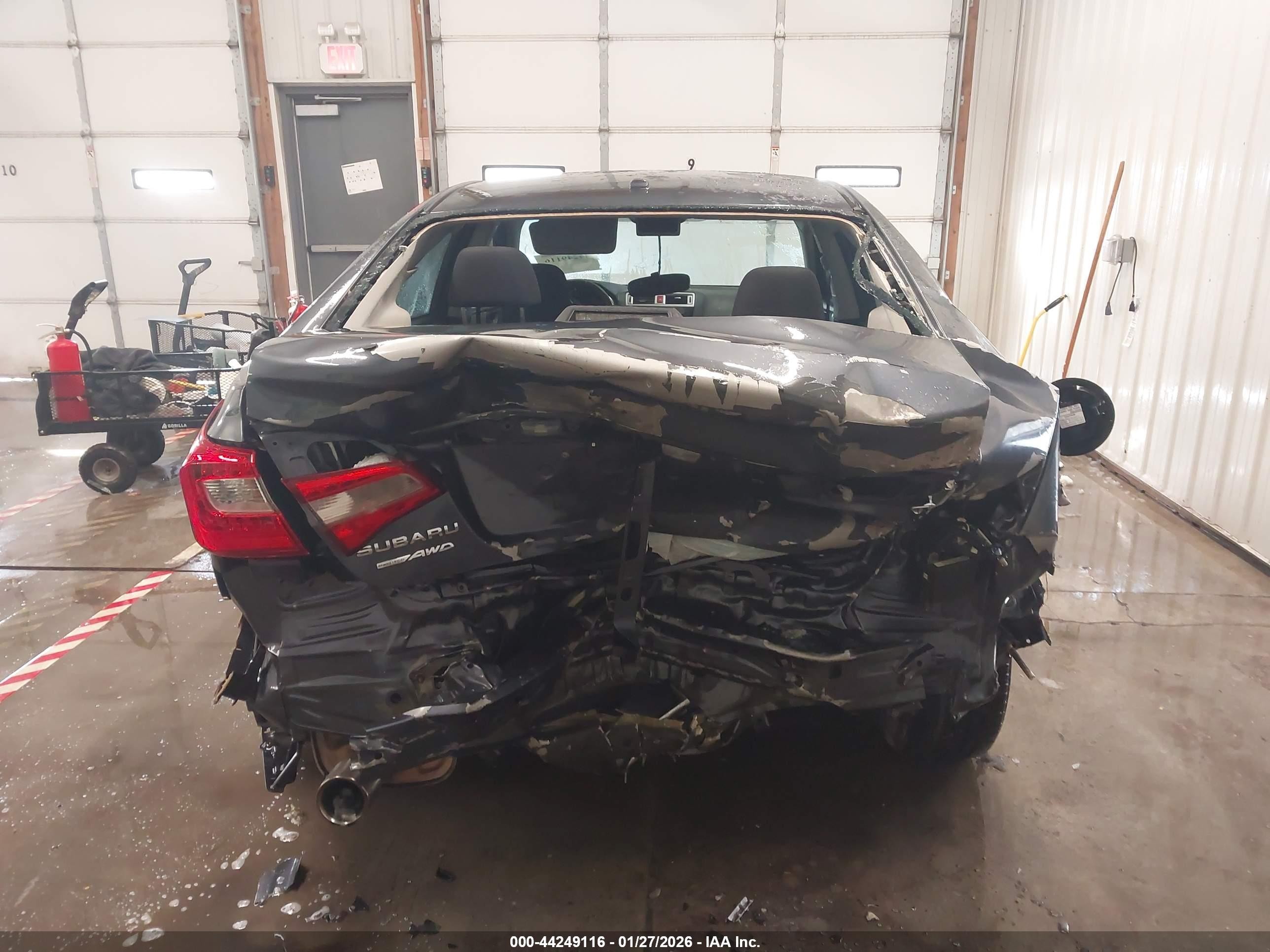2015 Subaru Legacy 2.5i Premium Gray vin: 4S3BNBE67F3005769