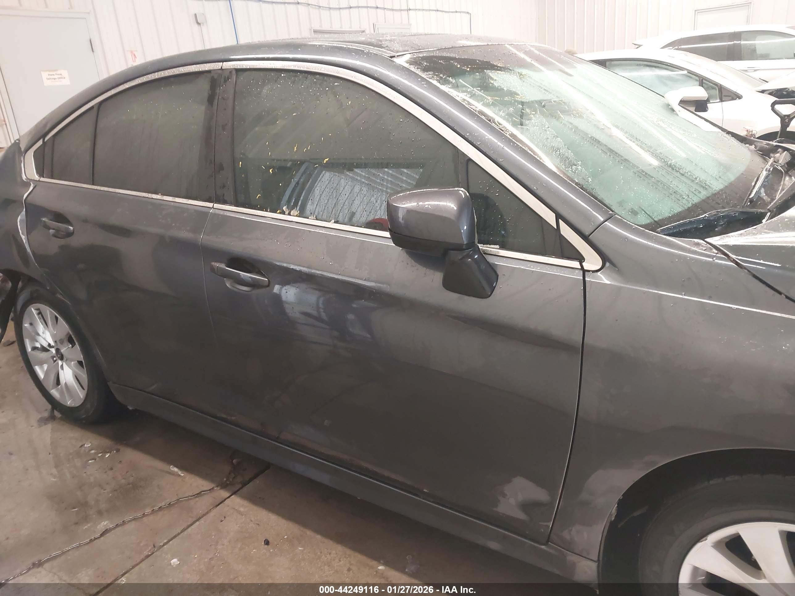 2015 Subaru Legacy 2.5i Premium Gray vin: 4S3BNBE67F3005769