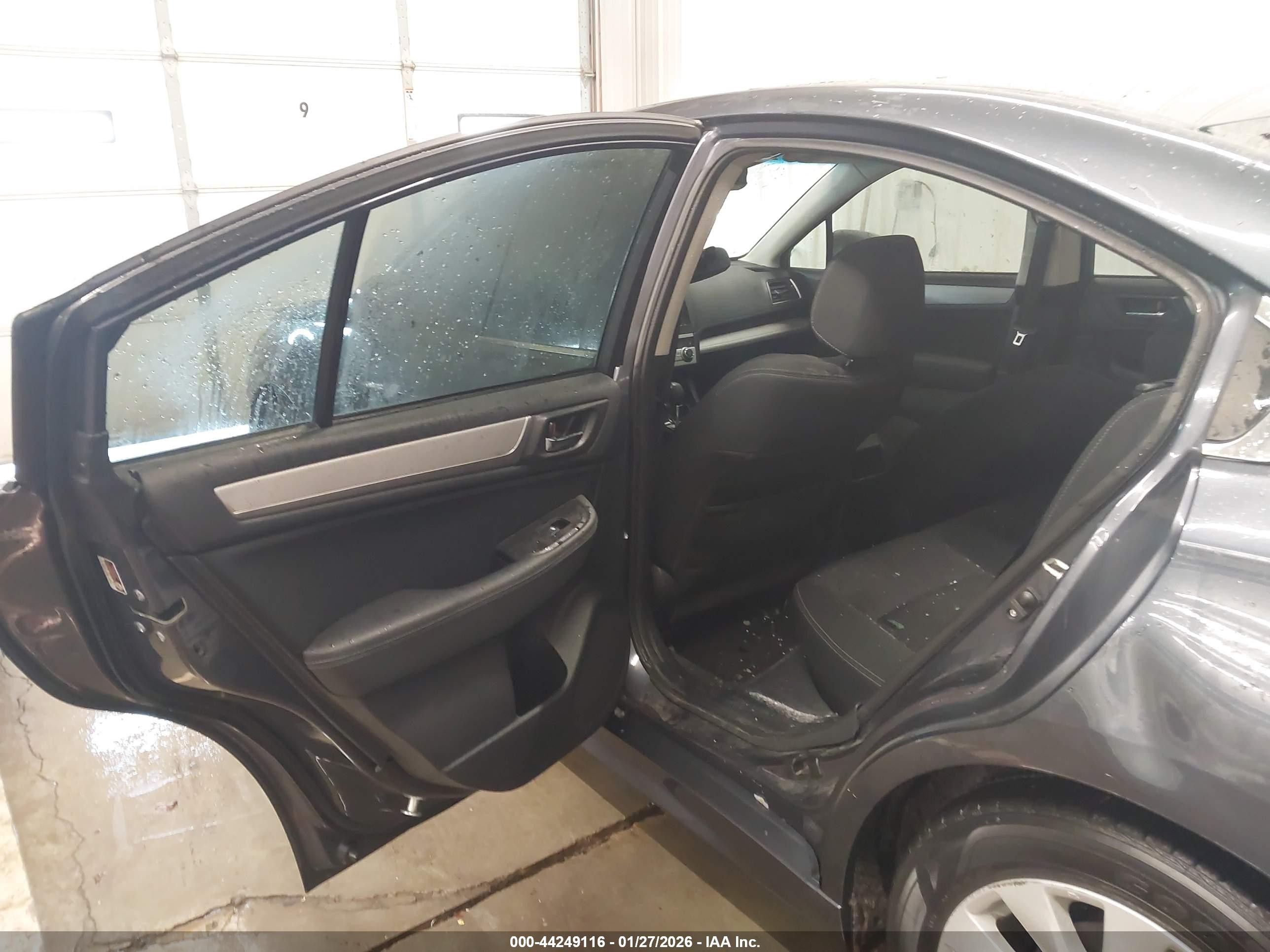 2015 Subaru Legacy 2.5i Premium Gray vin: 4S3BNBE67F3005769