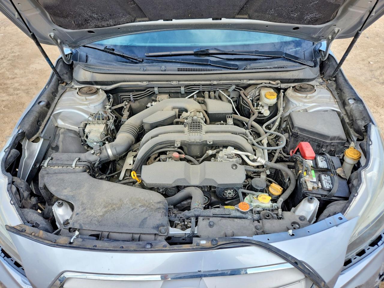 2015 Subaru Legacy 2.5i Premium Silver vin: 4S3BNBF67F3056378