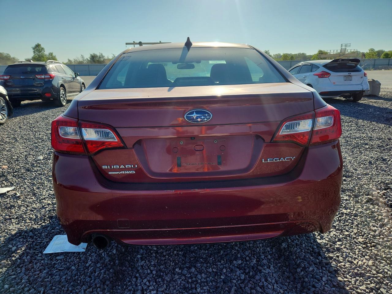 2016 Subaru Legacy 2.5i Premium Red vin: 4S3BNBF67G3034012