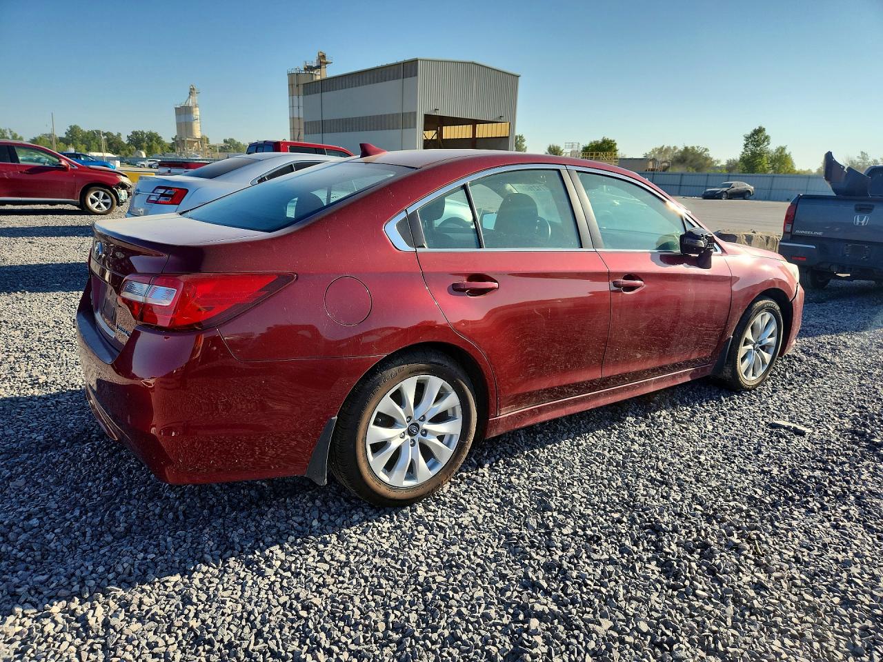 2016 Subaru Legacy 2.5i Premium Red vin: 4S3BNBF67G3034012