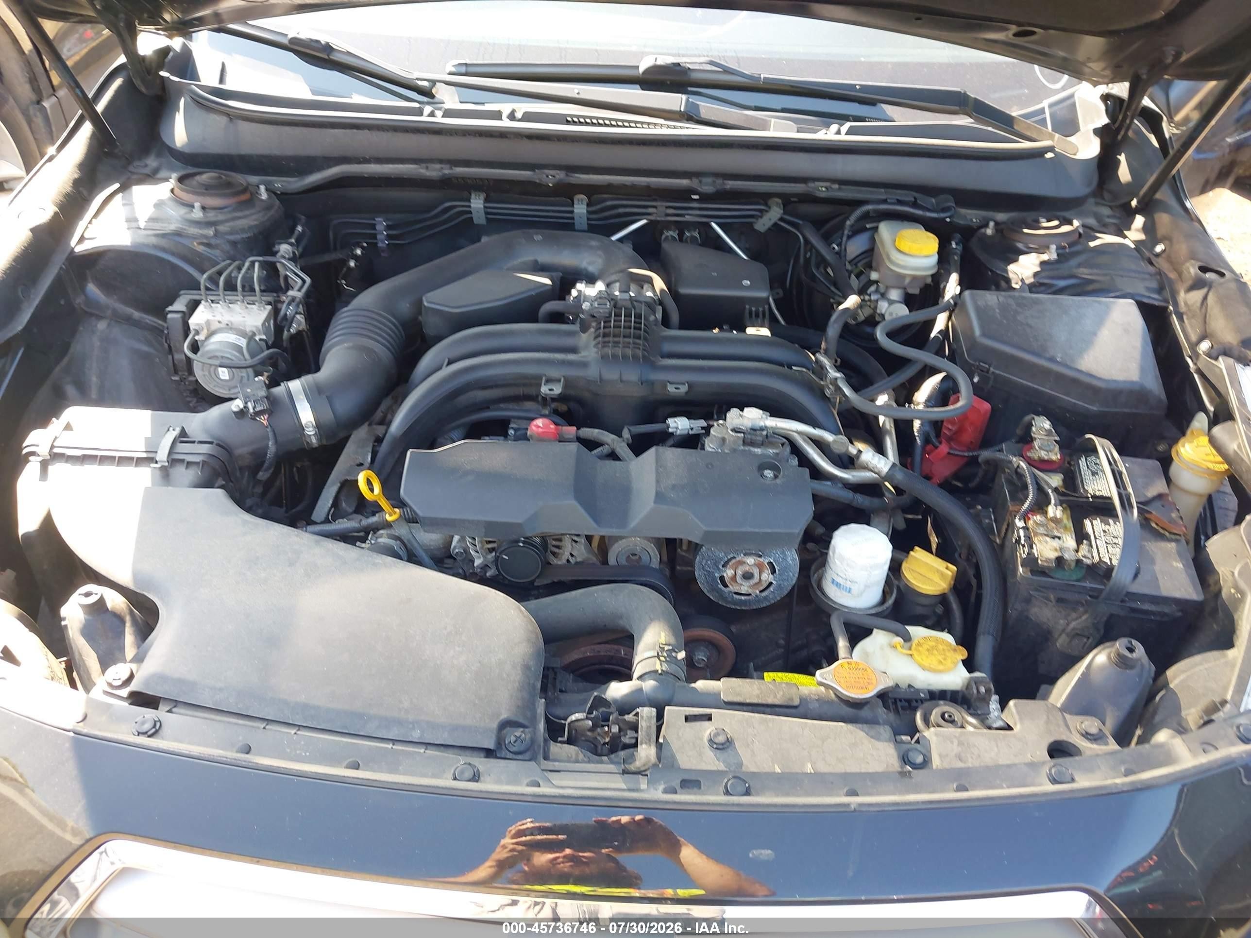 2015 Subaru Legacy 2.5i Premium Черный vin: 4S3BNBH63F3063101