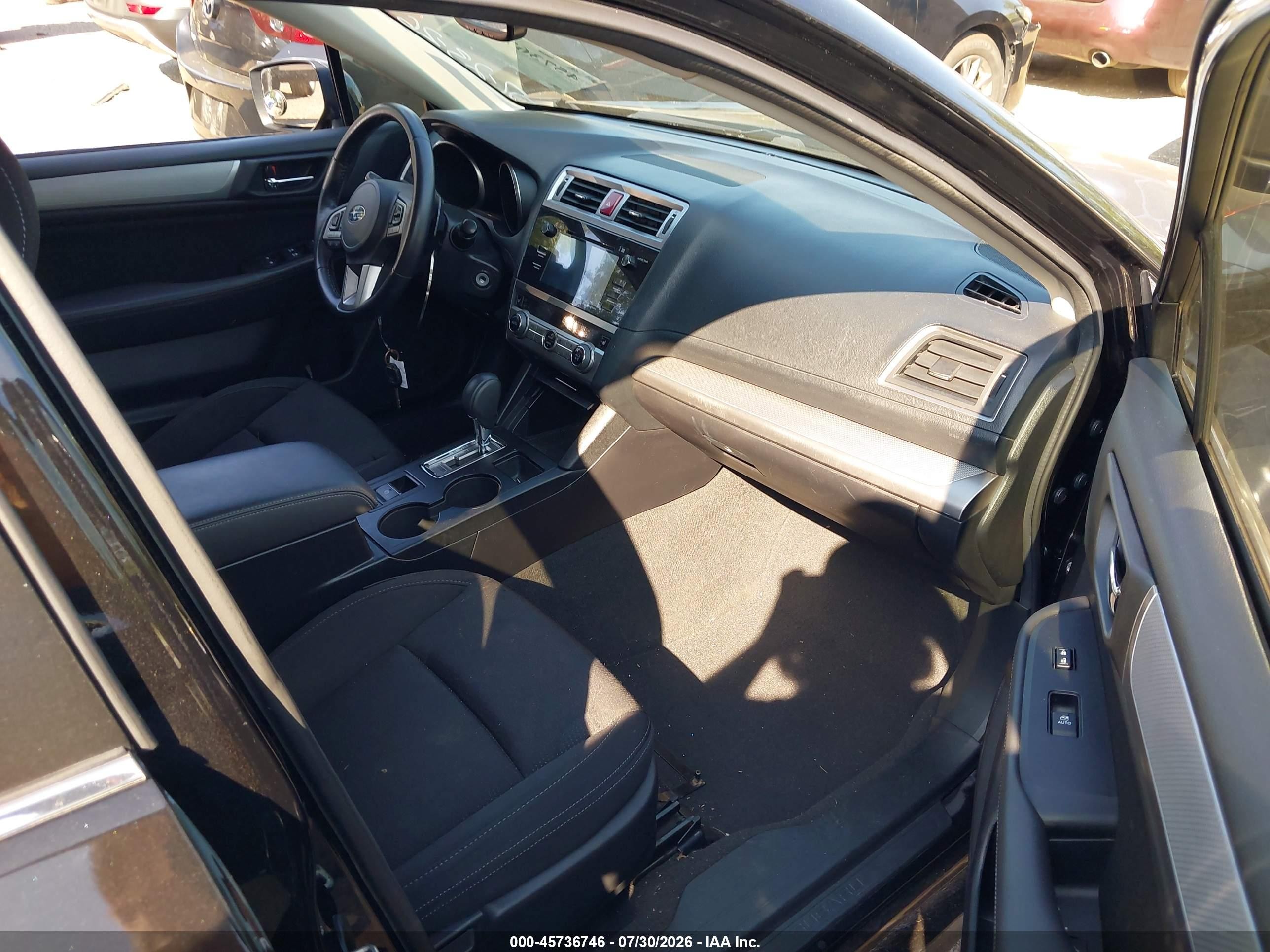 2015 Subaru Legacy 2.5i Premium Черный vin: 4S3BNBH63F3063101
