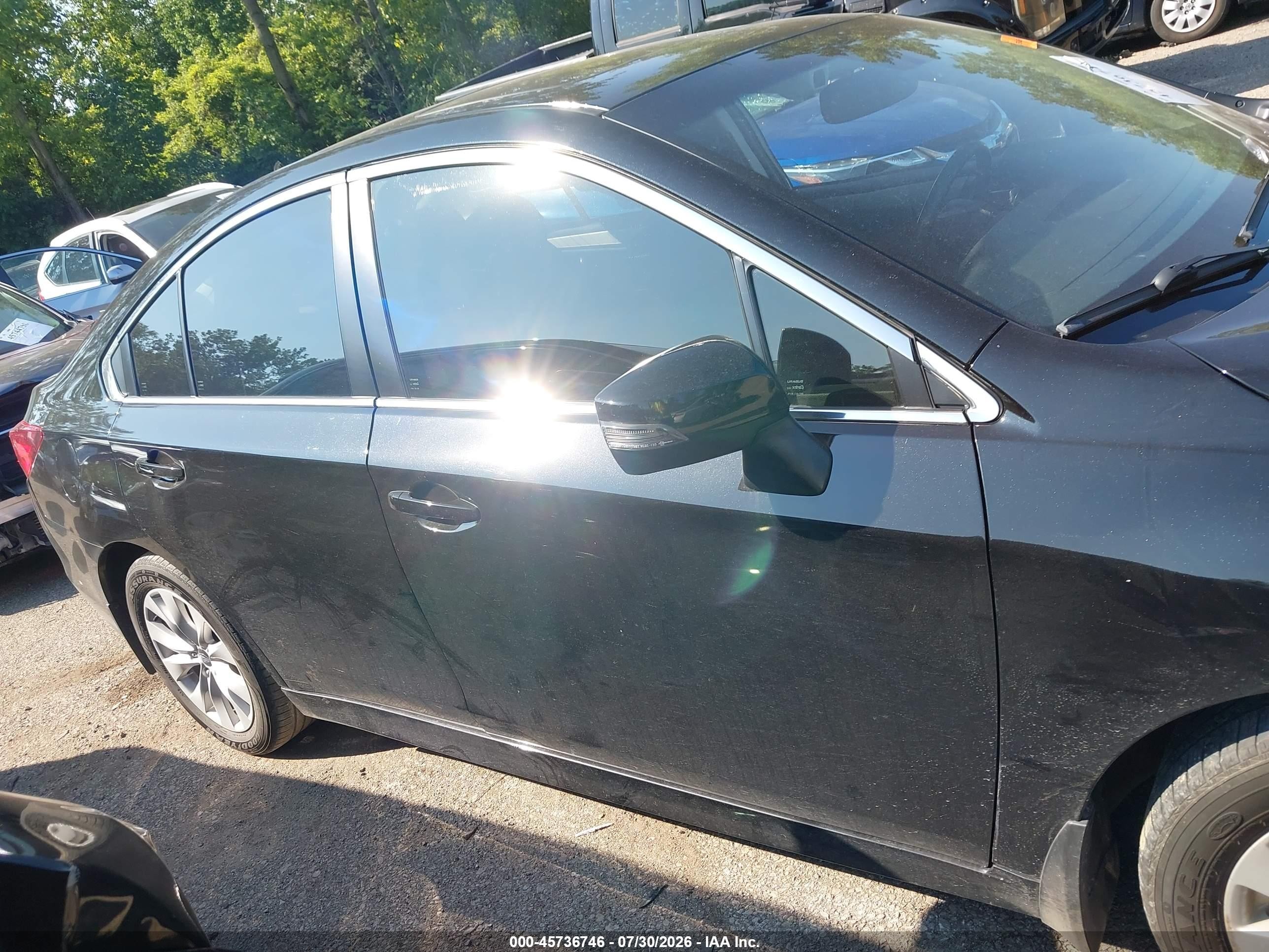 2015 Subaru Legacy 2.5i Premium Черный vin: 4S3BNBH63F3063101