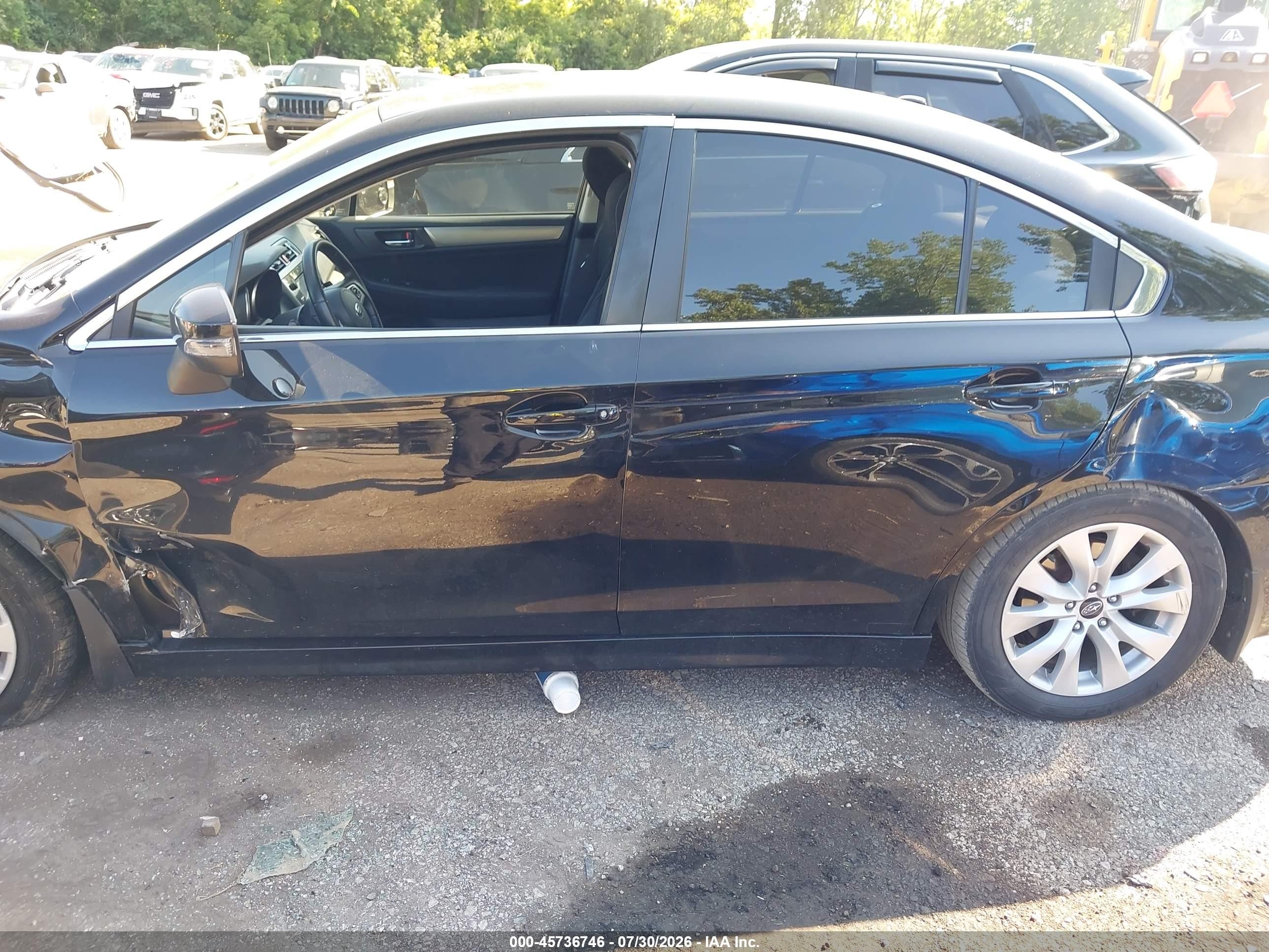 2015 Subaru Legacy 2.5i Premium Черный vin: 4S3BNBH63F3063101