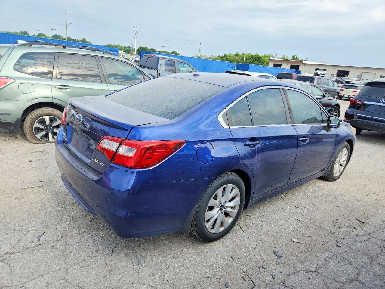 2015 Subaru Legacy 2.5i Premium Blue vin: 4S3BNBH66F3069295