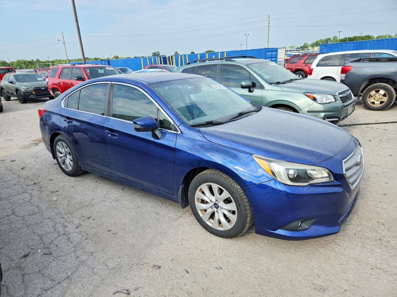 2015 Subaru Legacy 2.5i Premium Blue vin: 4S3BNBH66F3069295