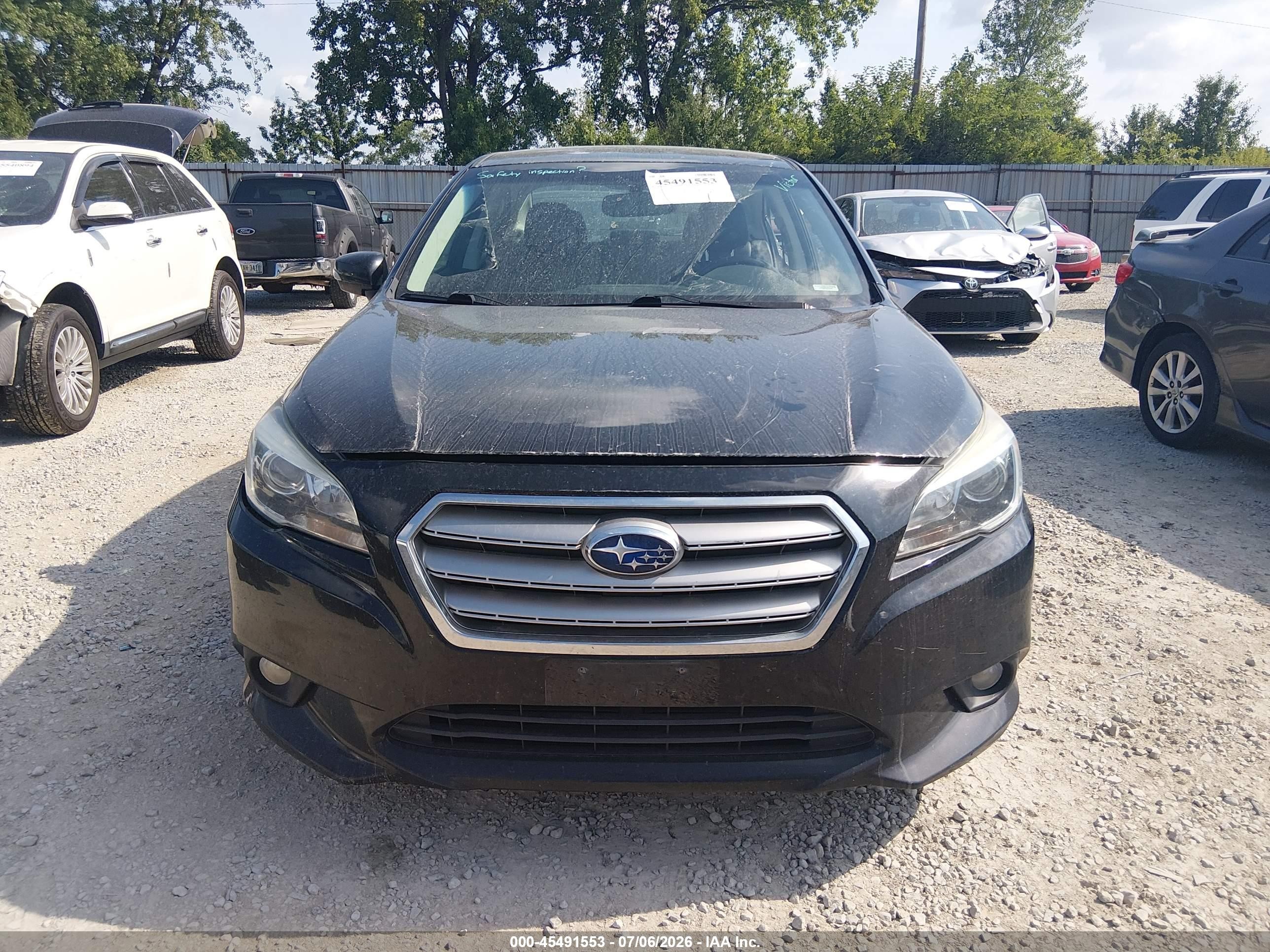 2015 Subaru Legacy 2.5i Limited Black vin: 4S3BNBJ61F3048963