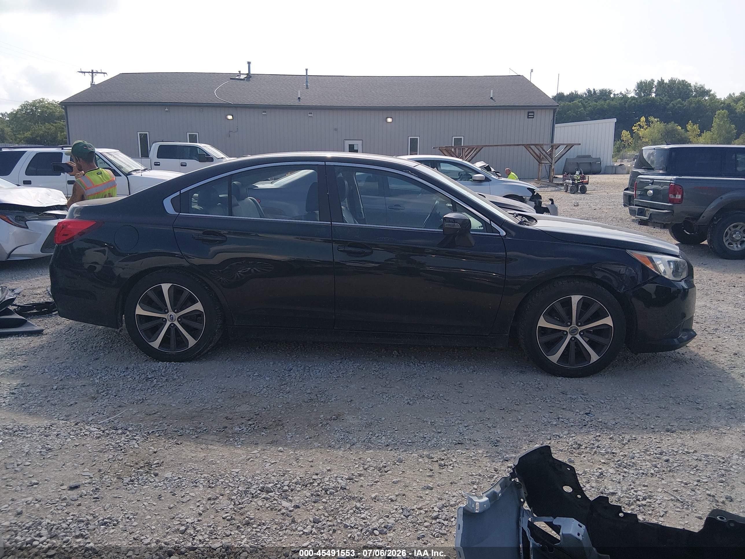 2015 Subaru Legacy 2.5i Limited Black vin: 4S3BNBJ61F3048963