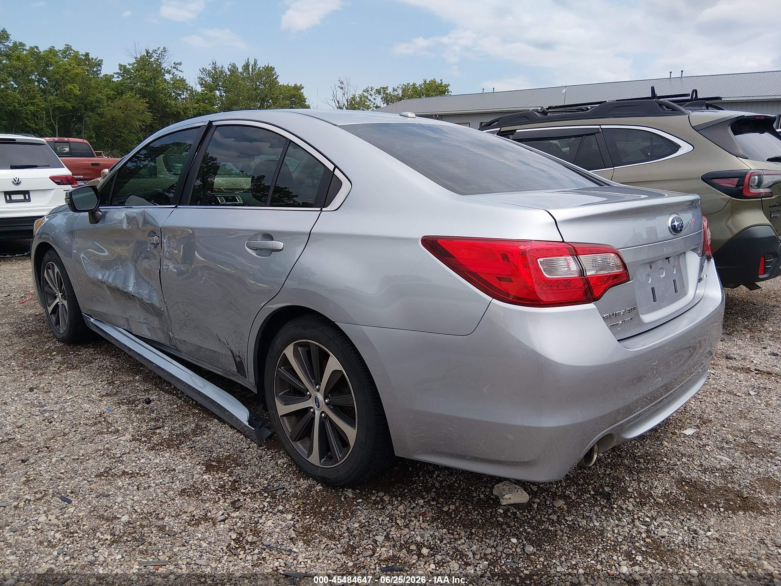 2015 Subaru Legacy 2.5i Limited Light Blue vin: 4S3BNBJ66F3045220