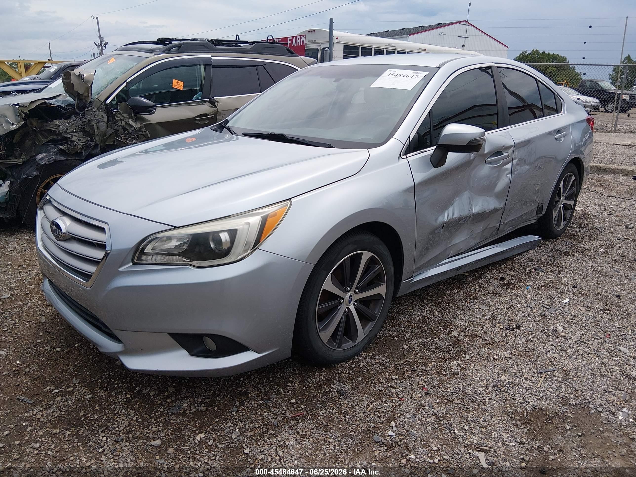 2015 Subaru Legacy 2.5i Limited Light Blue vin: 4S3BNBJ66F3045220