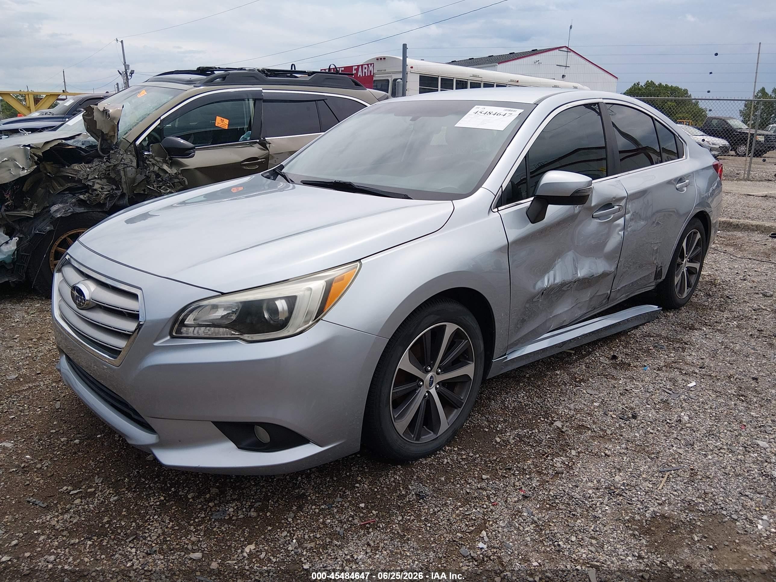2015 Subaru Legacy 2.5i Limited Light Blue vin: 4S3BNBJ66F3045220