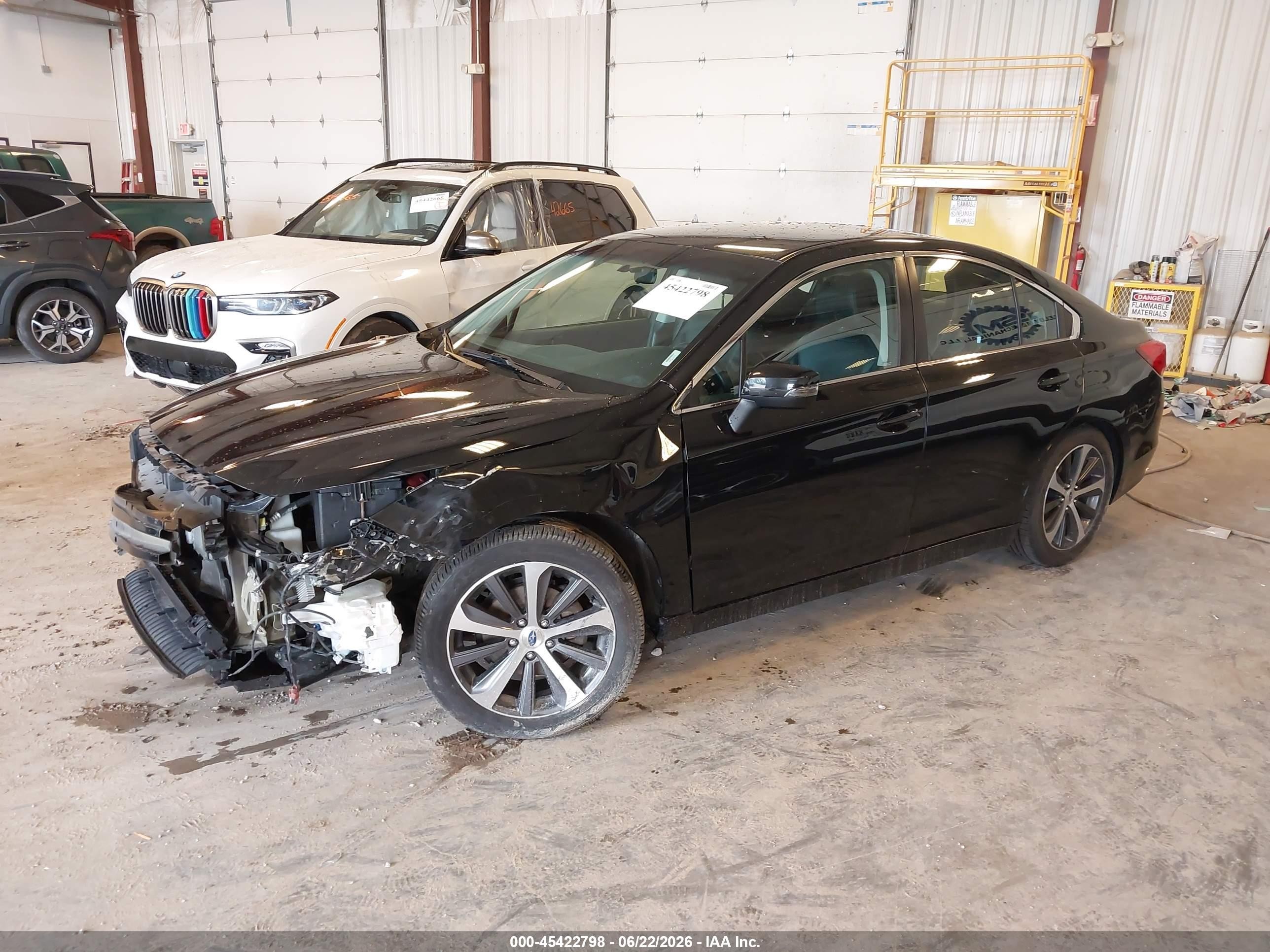 2015 Subaru Legacy 2.5i Limited Black vin: 4S3BNBJ67F3044724
