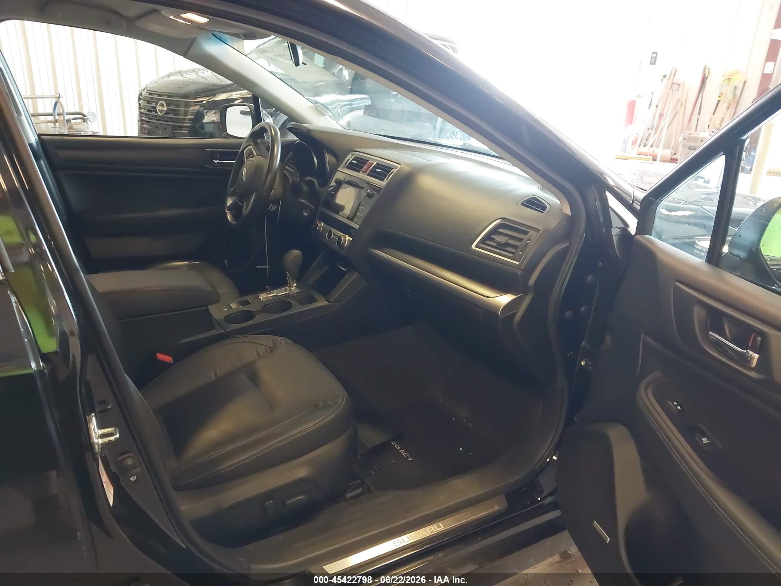 2015 Subaru Legacy 2.5i Limited Black vin: 4S3BNBJ67F3044724