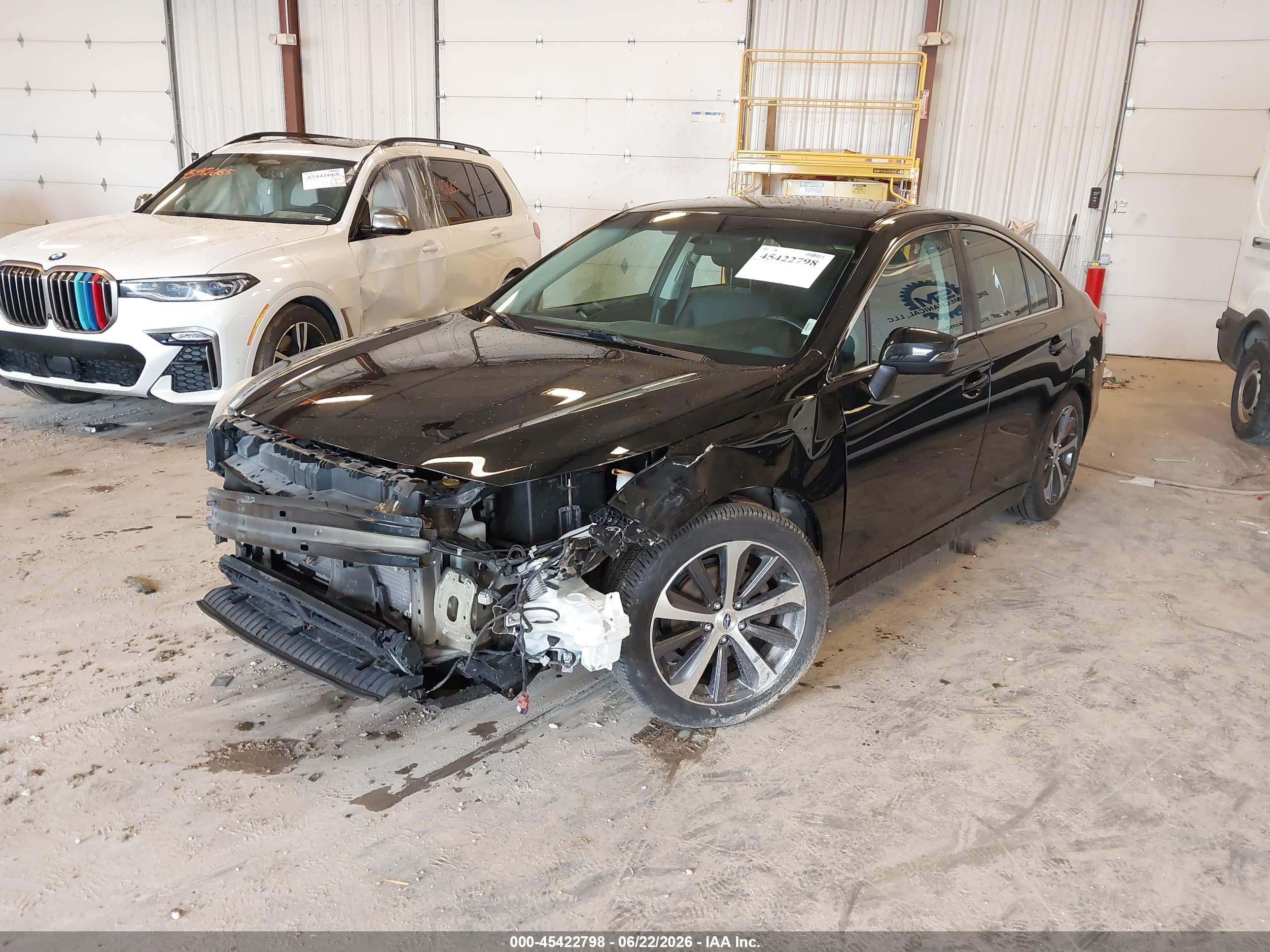 2015 Subaru Legacy 2.5i Limited Black vin: 4S3BNBJ67F3044724