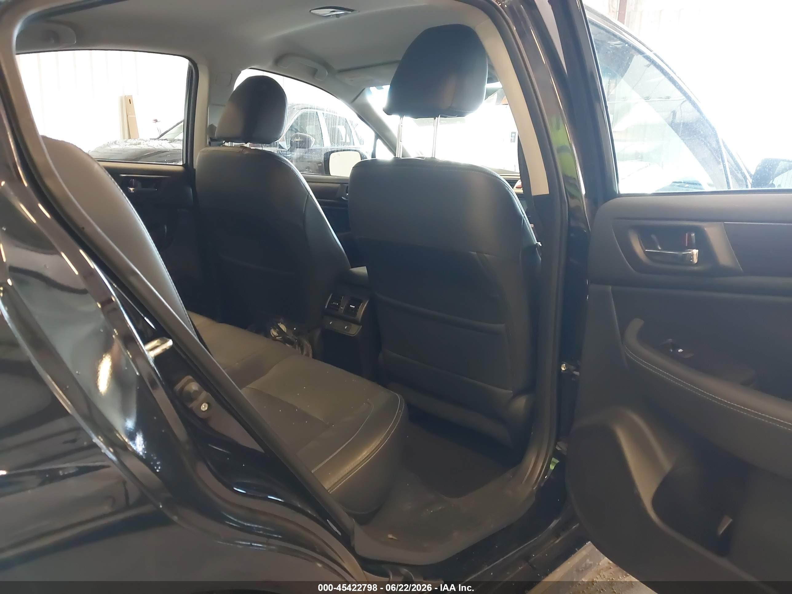 2015 Subaru Legacy 2.5i Limited Black vin: 4S3BNBJ67F3044724