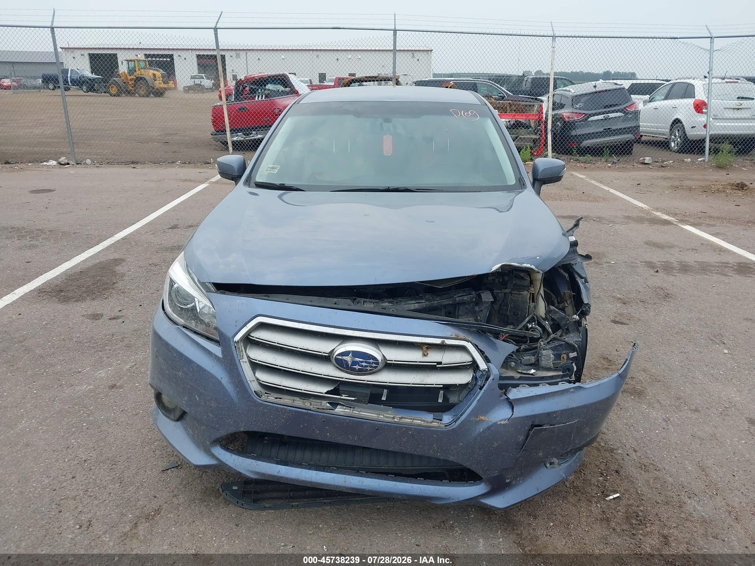2015 Subaru Legacy 2.5i Limited Blue vin: 4S3BNBJ6XF3035743