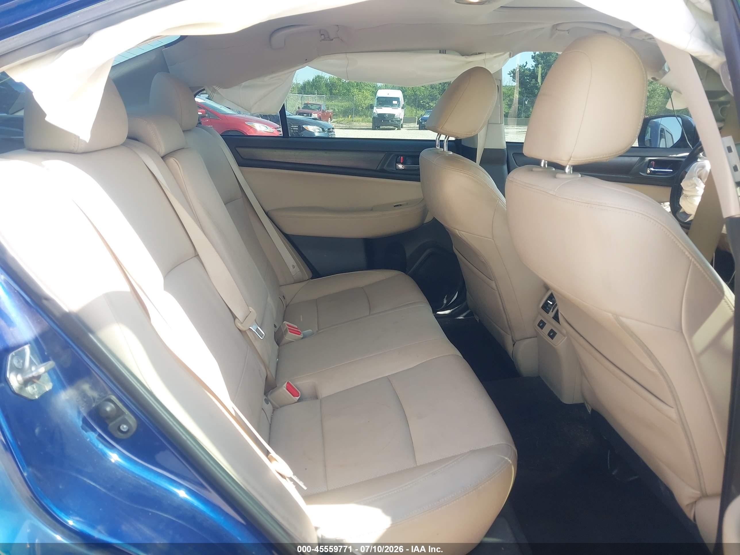 2015 Subaru Legacy 2.5i Limited Синий vin: 4S3BNBL63F3021633